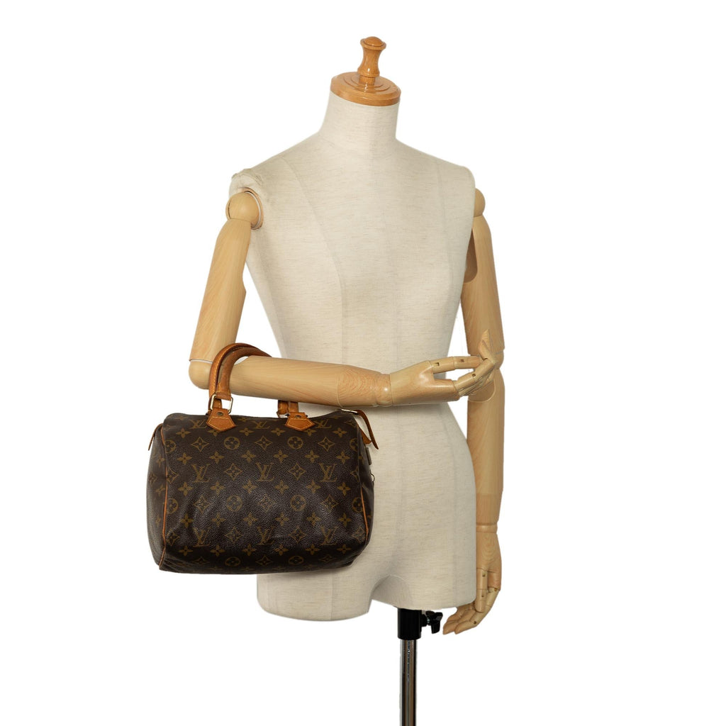 Louis Vuitton Monogram Speedy 25 (SHG-6fnuP0)