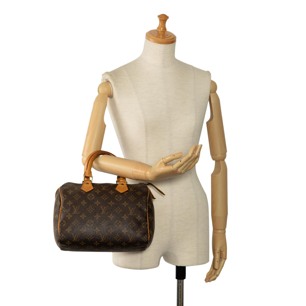 Louis Vuitton Monogram Speedy 25 (SHG-M1mc9W)