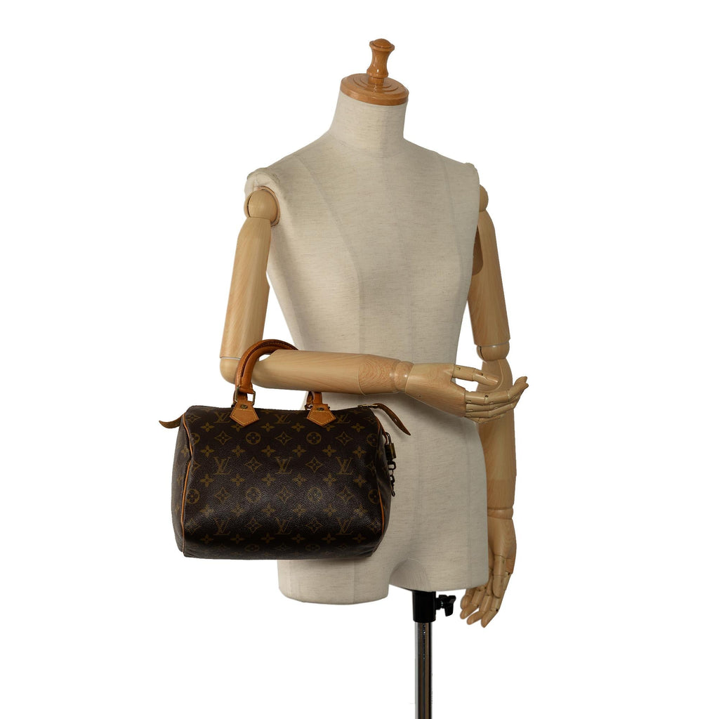 Louis Vuitton Monogram Speedy 25 (SHG-iqSlb7)