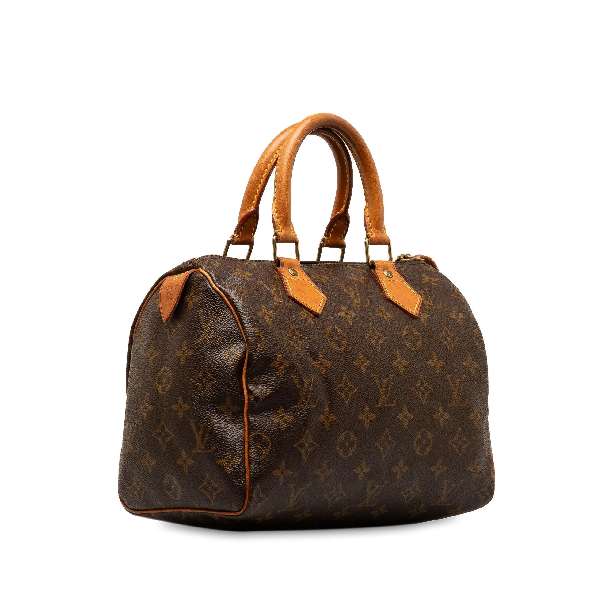 Louis Vuitton Monogram Speedy 25 (SHG-jXaGND)