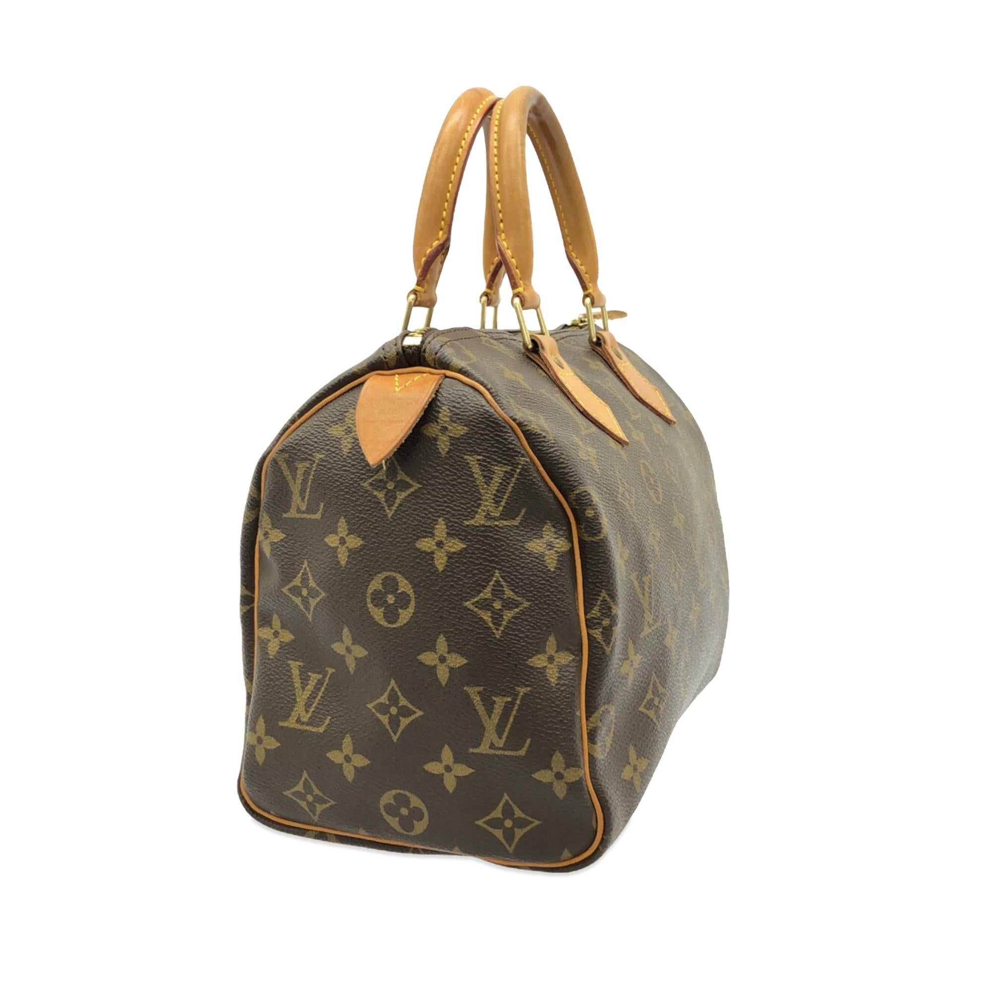 Louis Vuitton Monogram Speedy 25 (SHG-231pxt)