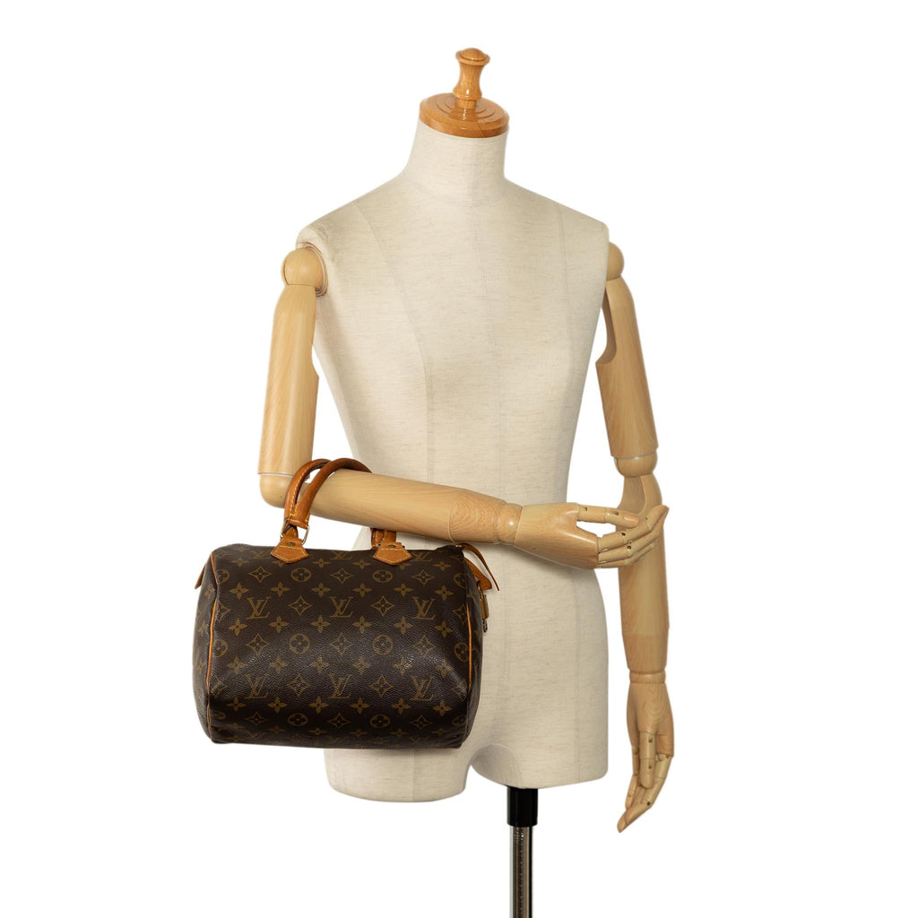 Louis Vuitton Monogram Speedy 25 (SHG-B8WBFU)