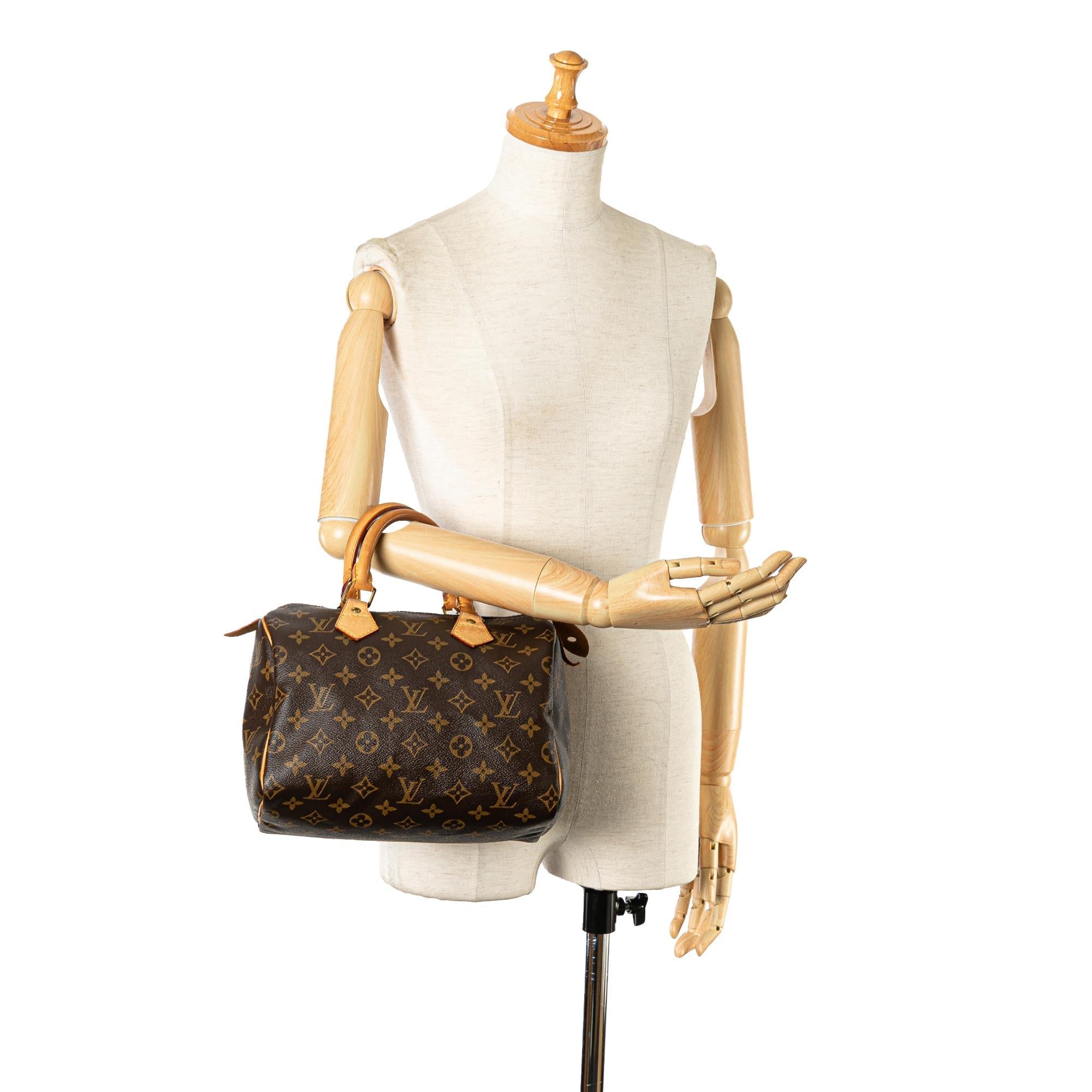 Louis Vuitton Monogram Speedy 25 (SHG-0yttfl)