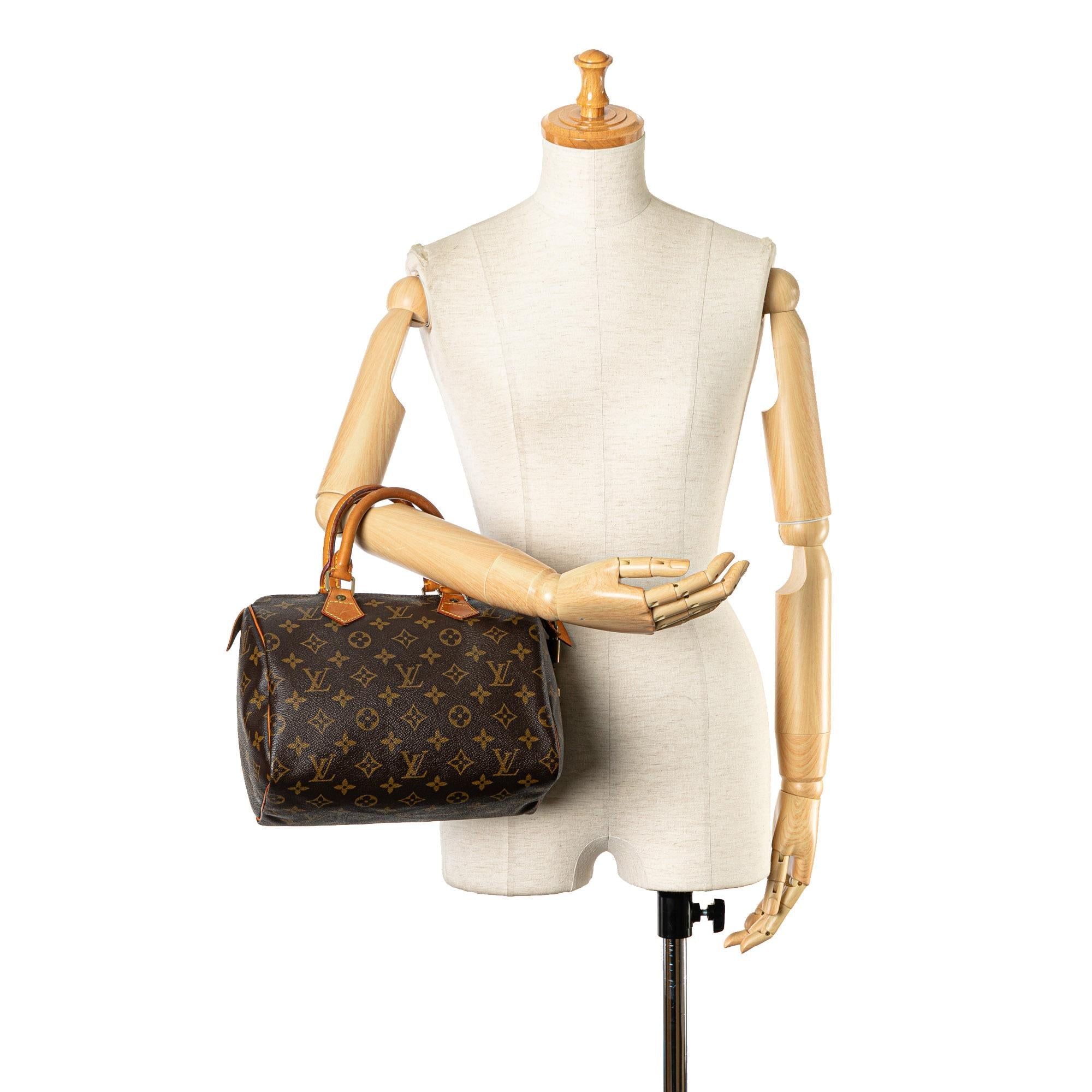 Louis Vuitton Monogram Speedy 25 (SHG-ywvTxp)