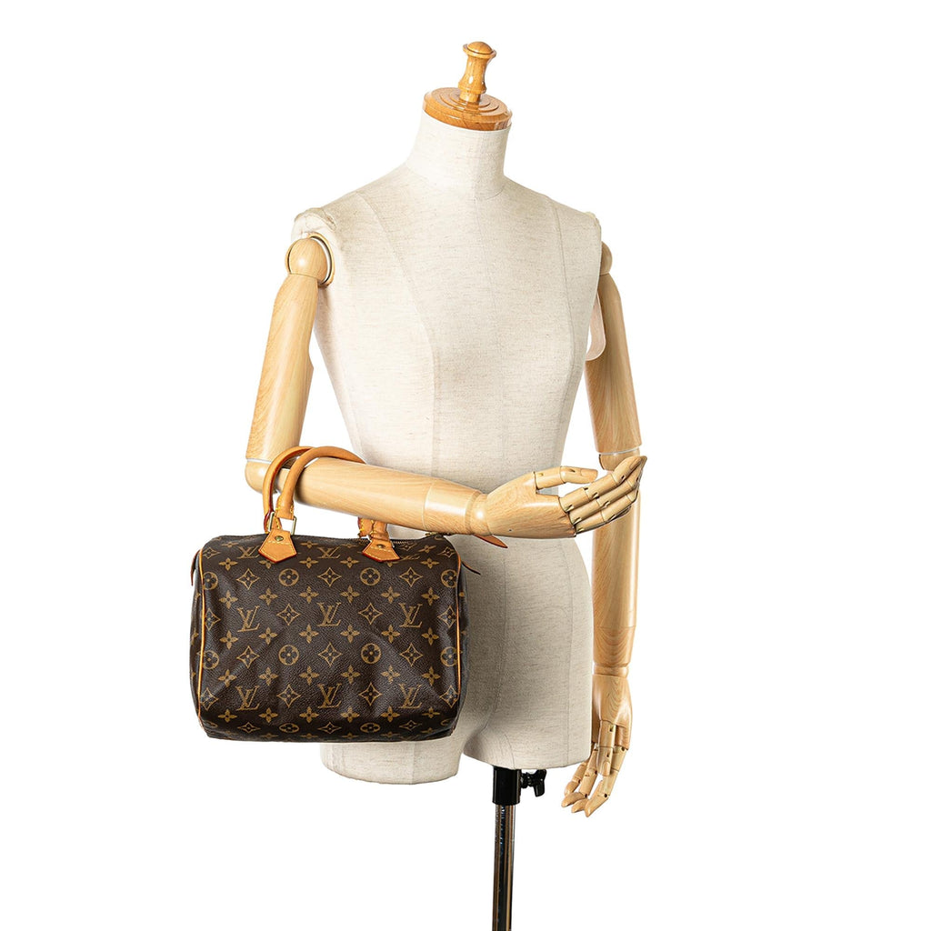 Louis Vuitton Monogram Speedy 25 (SHG-RtB7Wr)