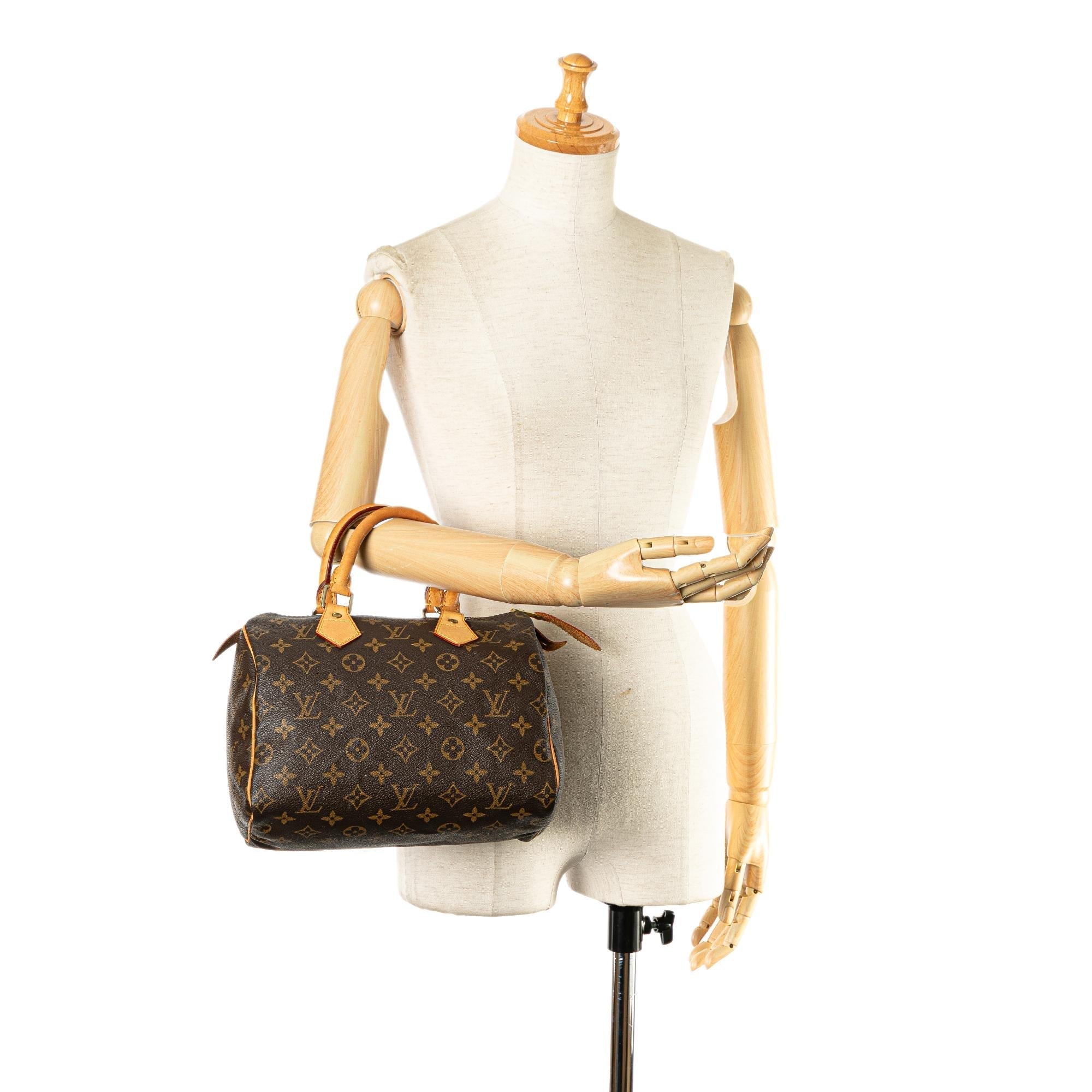 Louis Vuitton Monogram Speedy 25 (SHG-SIJr7r)