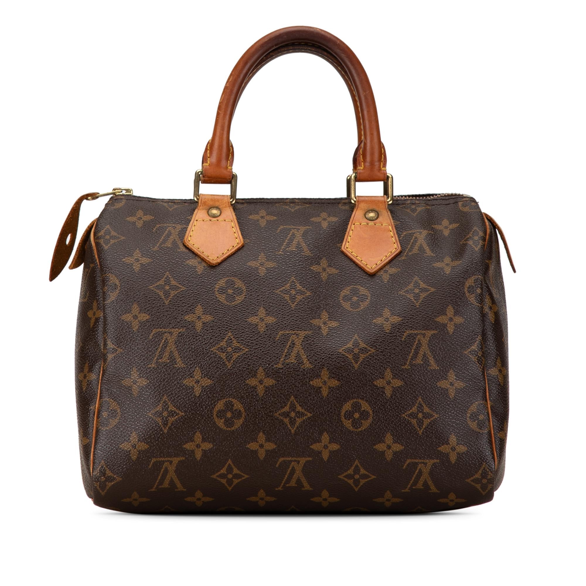 Louis Vuitton Monogram Speedy 25 (SHG-Ib24Gb)
