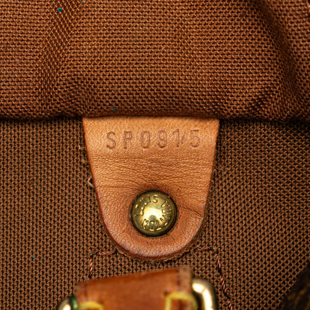 Louis Vuitton Monogram Speedy 25 (SHG-Ib24Gb)