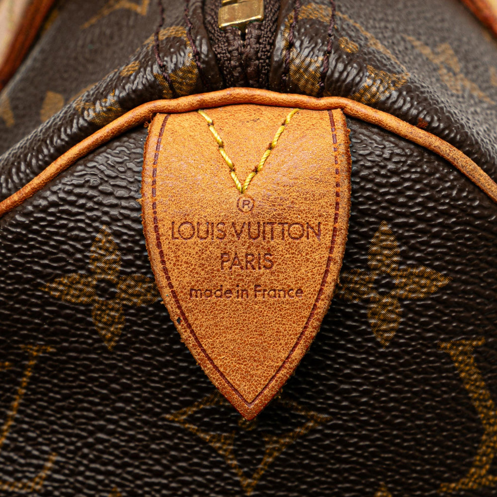Louis Vuitton Monogram Speedy 25 (SHG-Ib24Gb)
