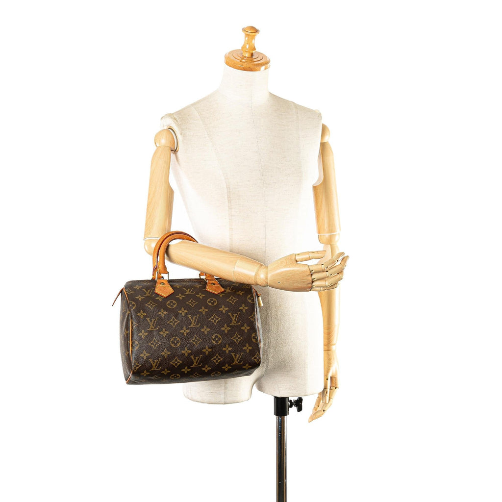 Louis Vuitton Monogram Speedy 25 (SHG-mP7p0D)