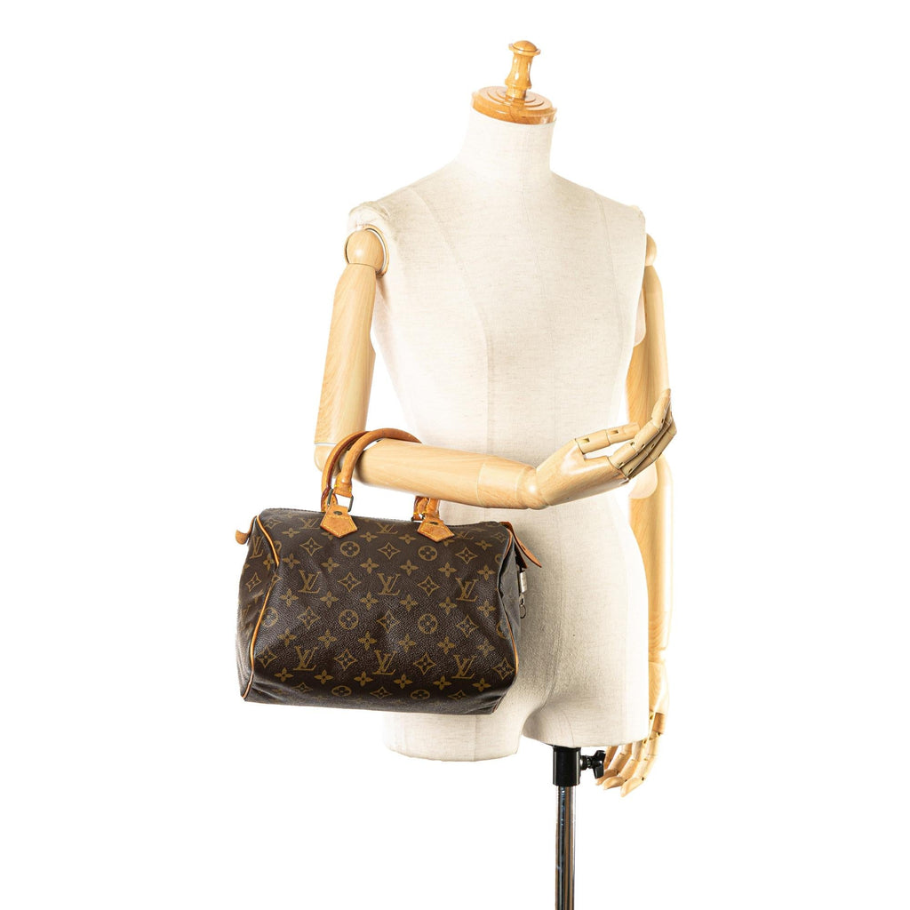 Louis Vuitton Monogram Speedy 25 (SHG-8SaaQ7)