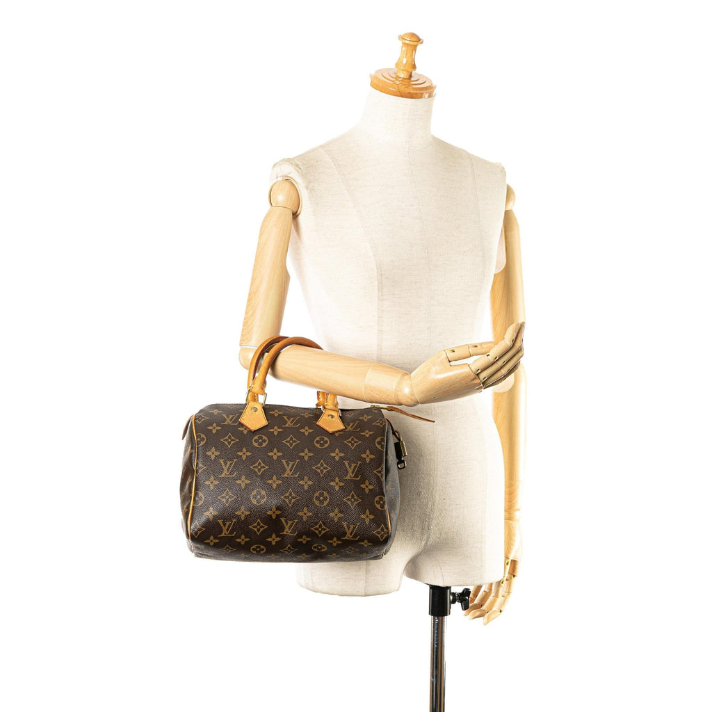 Louis Vuitton Monogram Speedy 25 (SHG-7DfUFw)