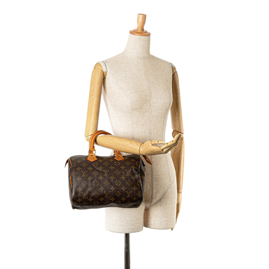 Louis Vuitton Monogram Speedy 25 (SHG-bC1ap0)