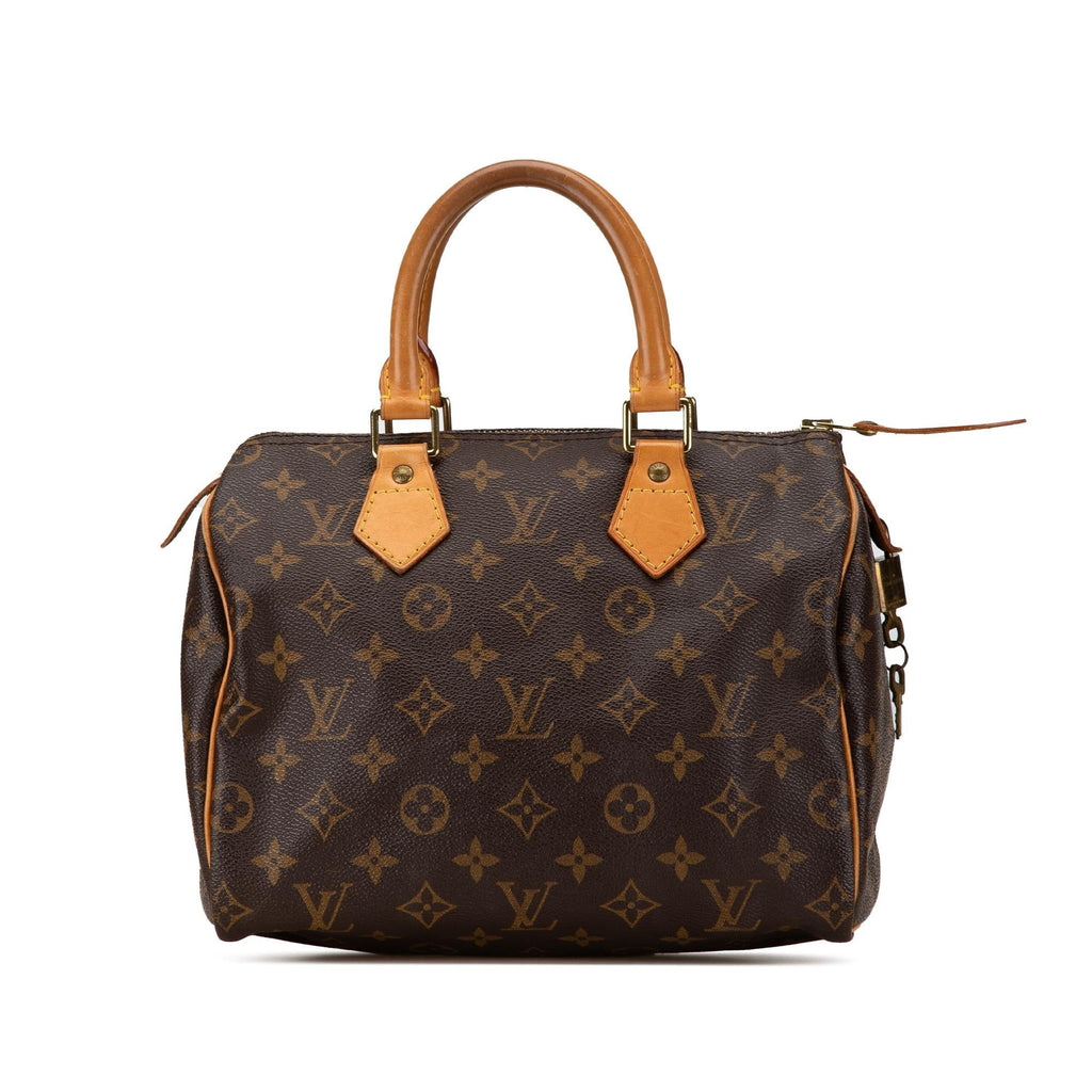 Louis Vuitton Monogram Speedy 25 (SHG-4ZxXOh)
