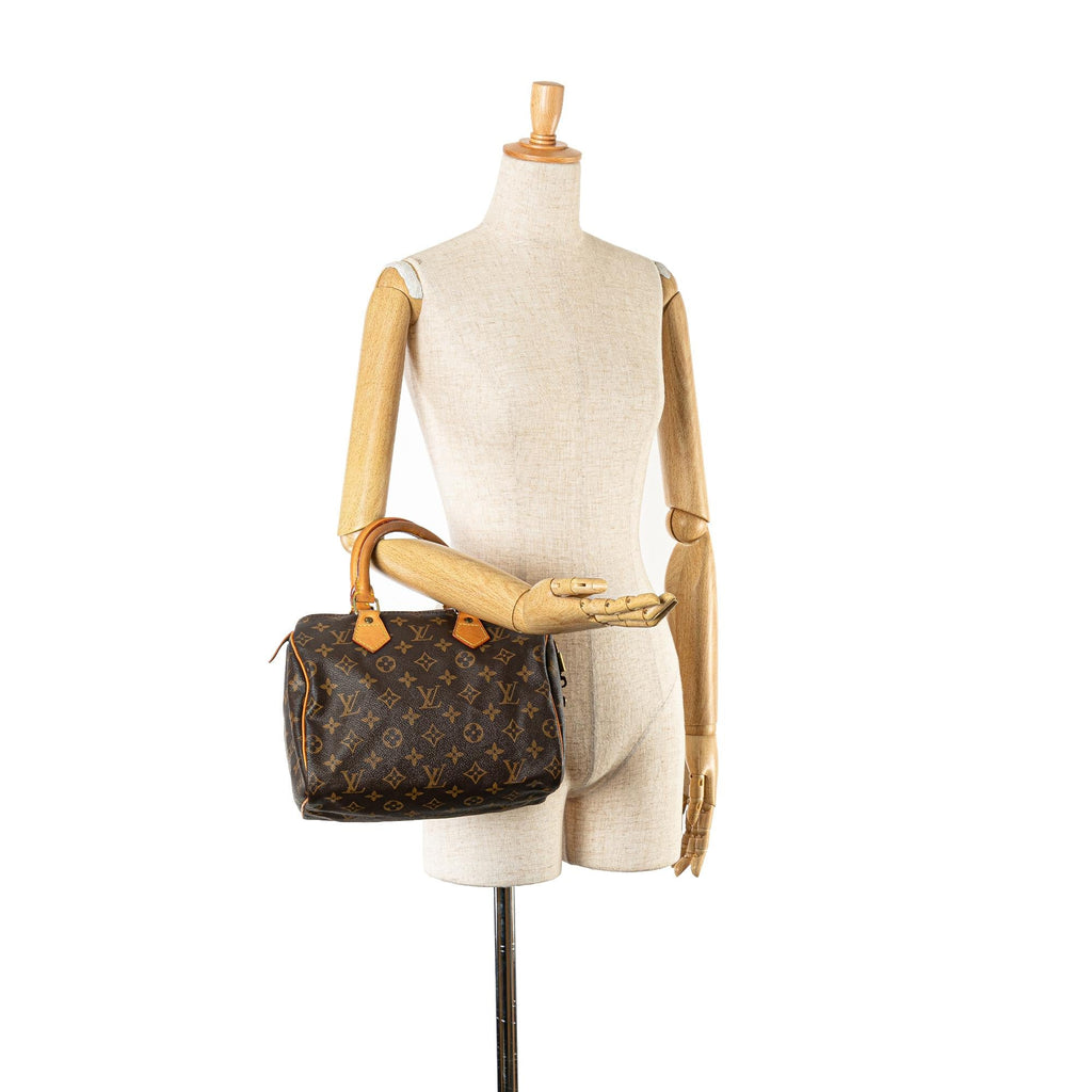 Louis Vuitton Monogram Speedy 25 (SHG-4ZxXOh)