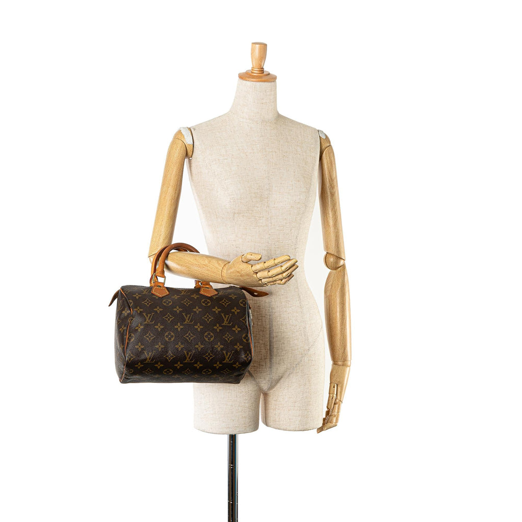 Louis Vuitton Monogram Speedy 25 (SHG-RazYfE)