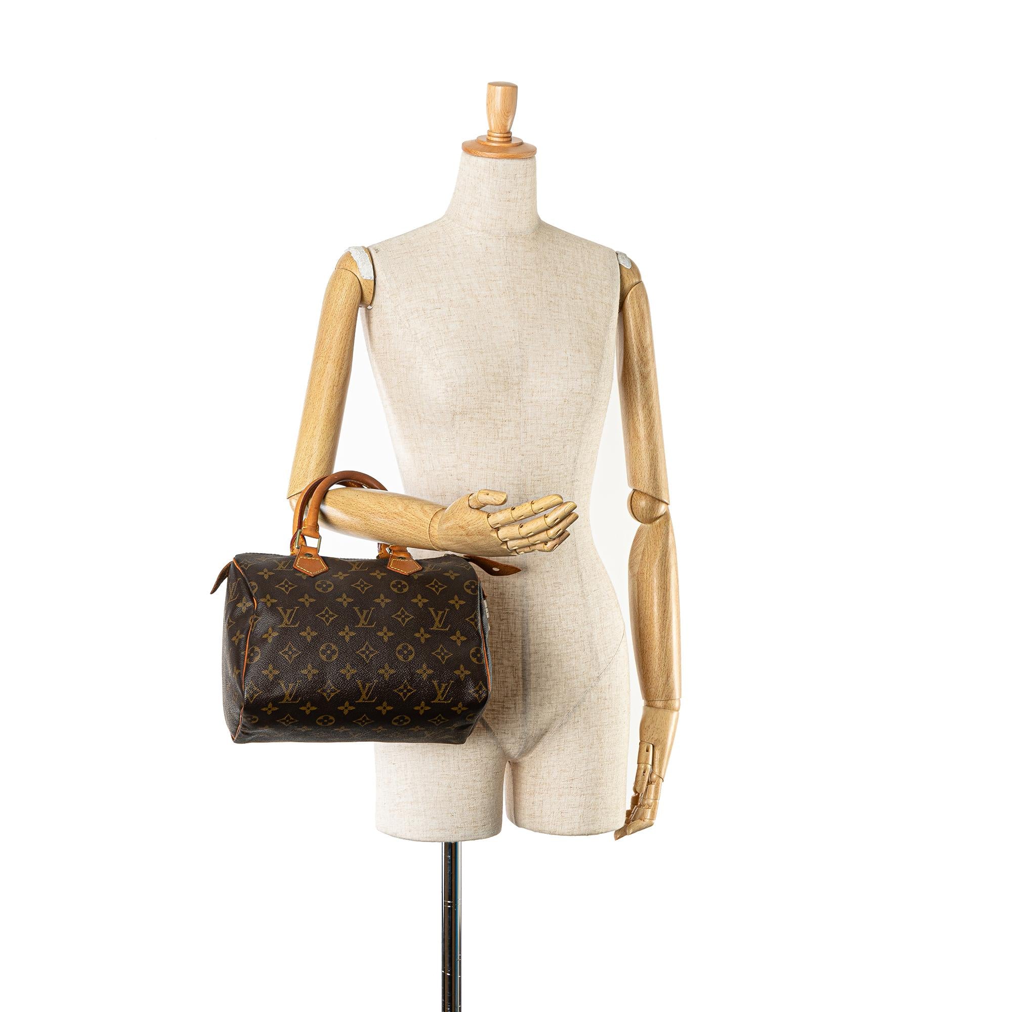 Louis Vuitton Monogram Speedy 25 (SHG-RazYfE)