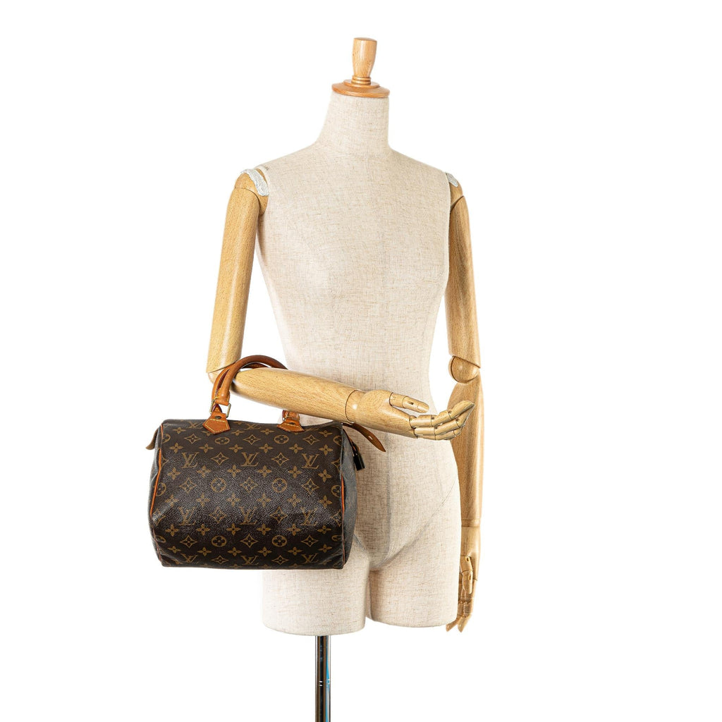 Louis Vuitton Monogram Speedy 25 (SHG-3TpmkJ)