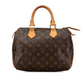 Louis Vuitton Monogram Speedy 25 (SHG-pbklvx)