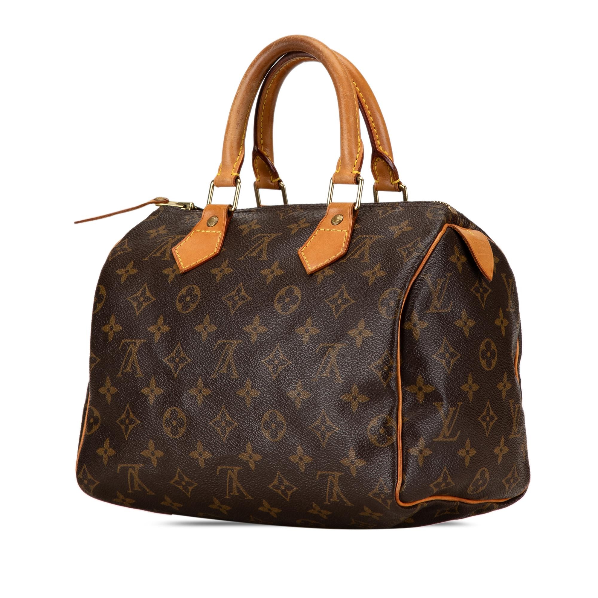 Louis Vuitton Monogram Speedy 25 (SHG-pbklvx)