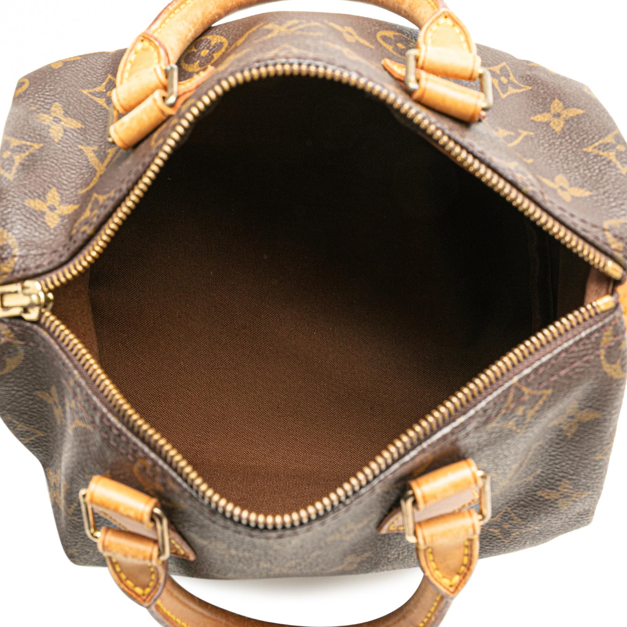 Louis Vuitton Monogram Speedy 25 (SHG-rVYBgj)