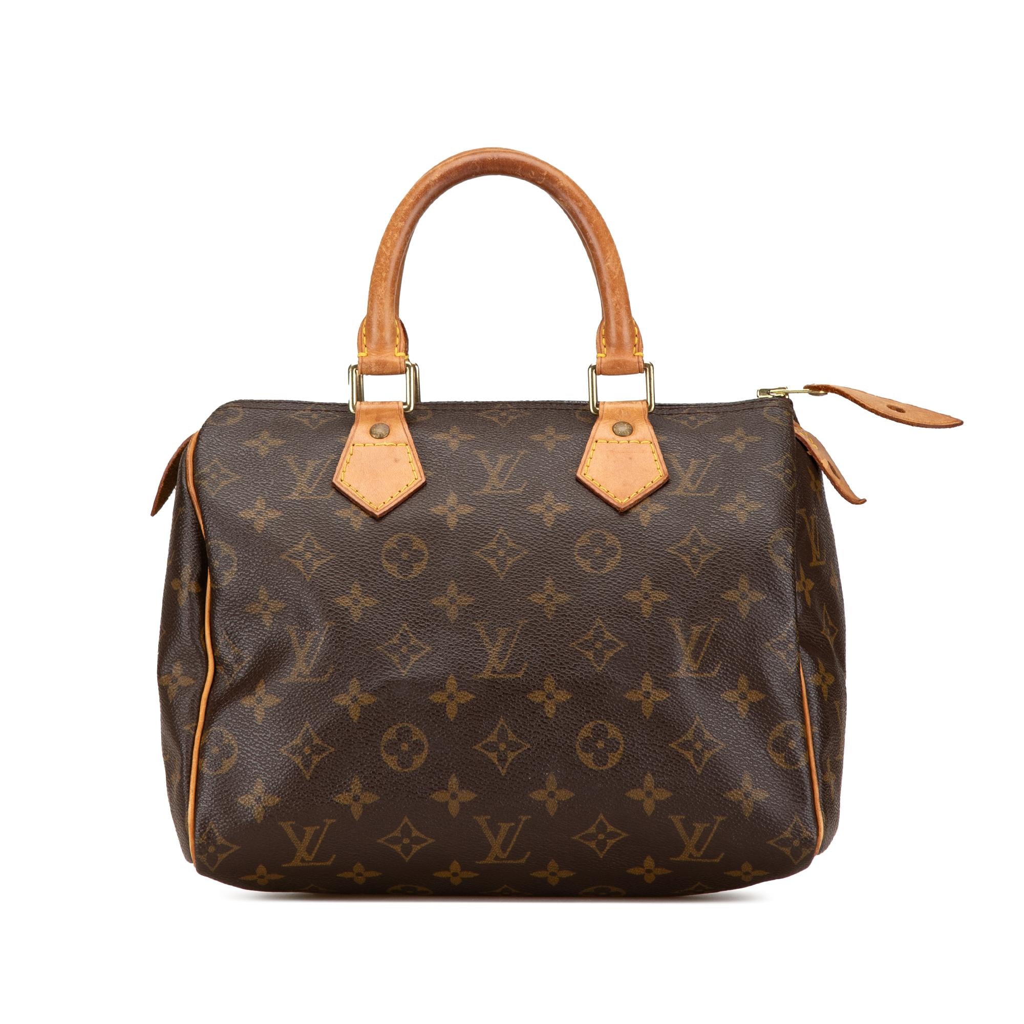 Louis Vuitton Monogram Speedy 25 (SHG-mLeSx8)