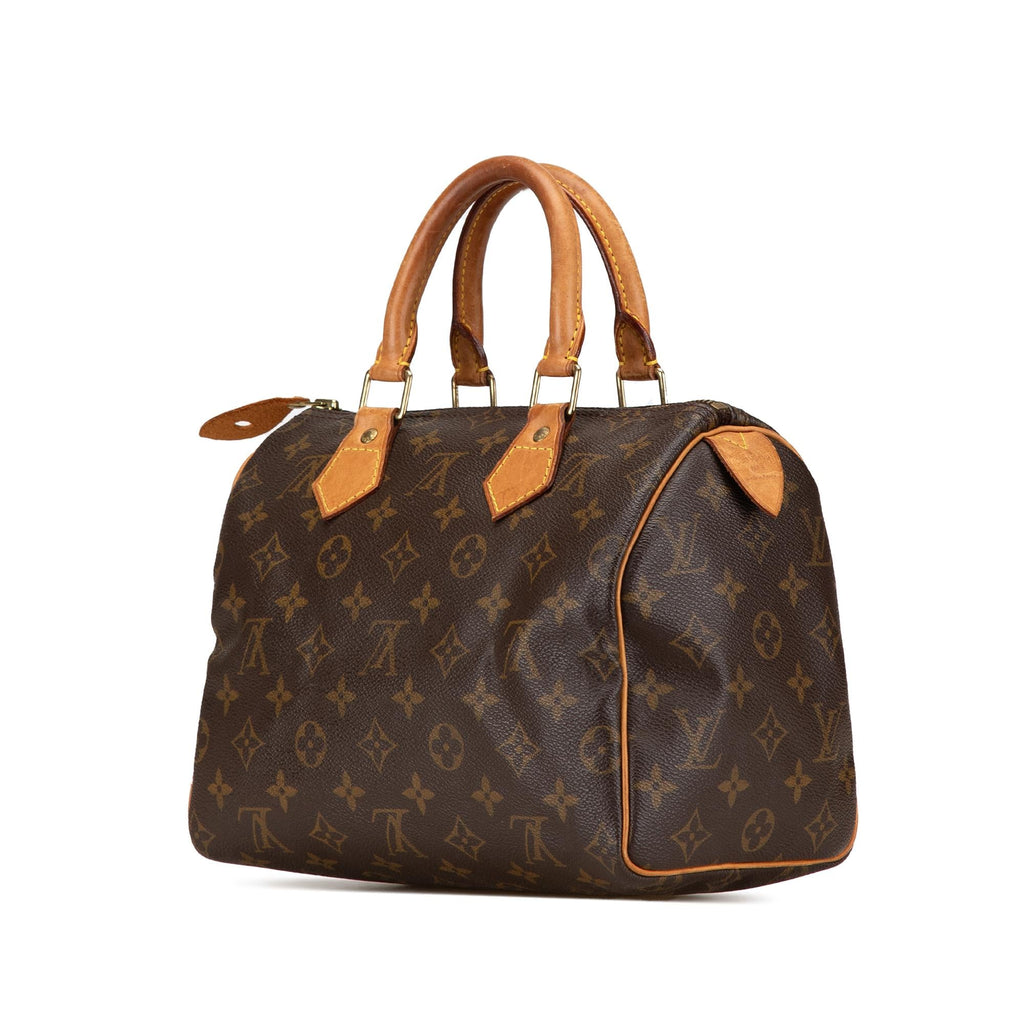 Louis Vuitton Monogram Speedy 25 (SHG-mLeSx8)
