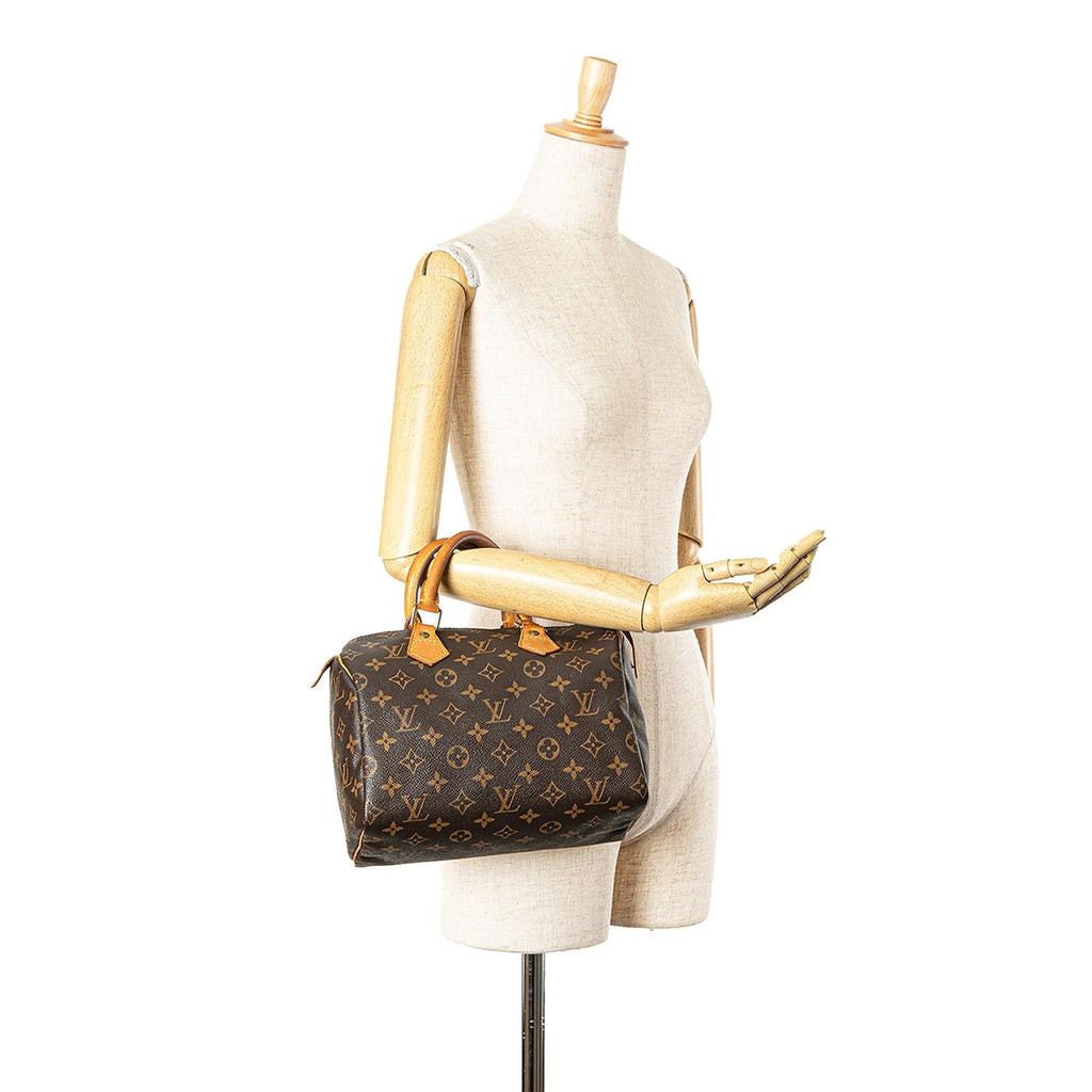 Louis Vuitton Monogram Speedy 25 (SHG-SgKrG8)