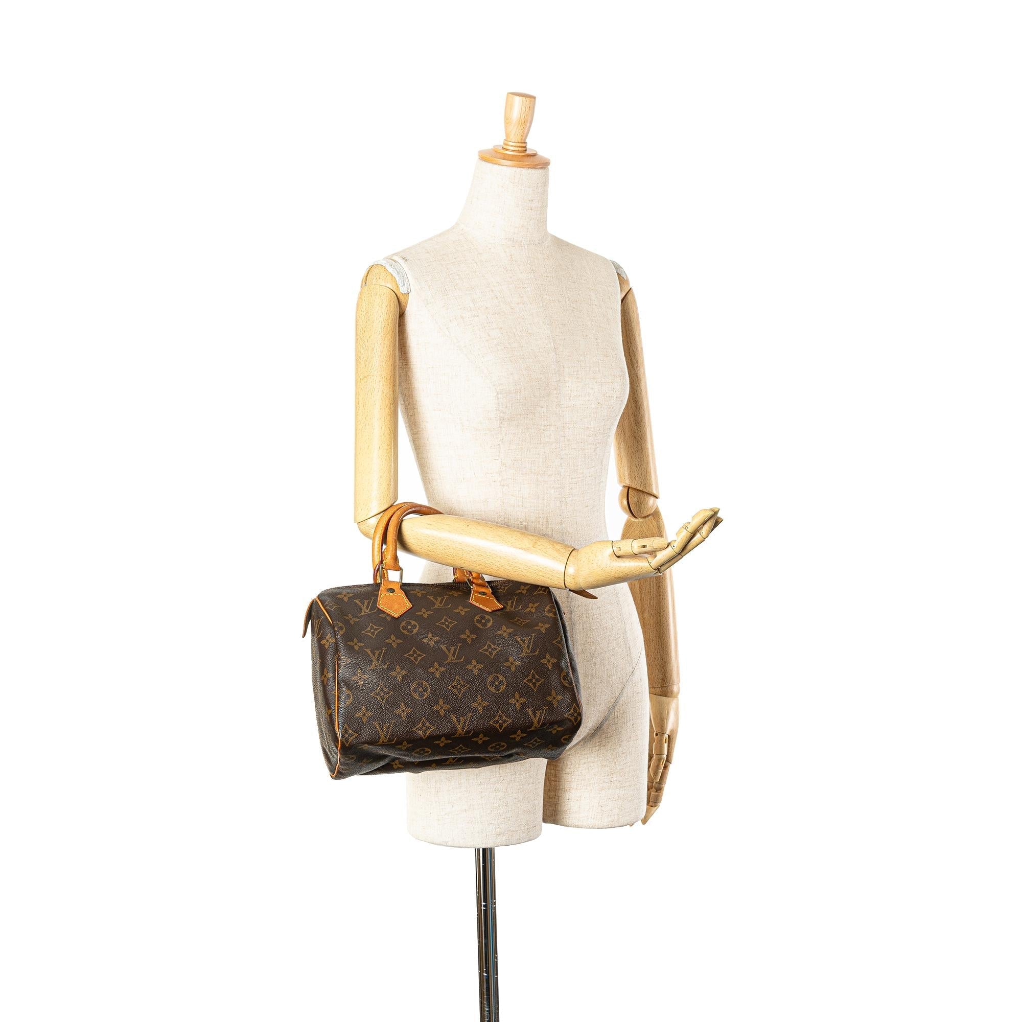 Louis Vuitton Monogram Speedy 25 (SHG-izRi6g)