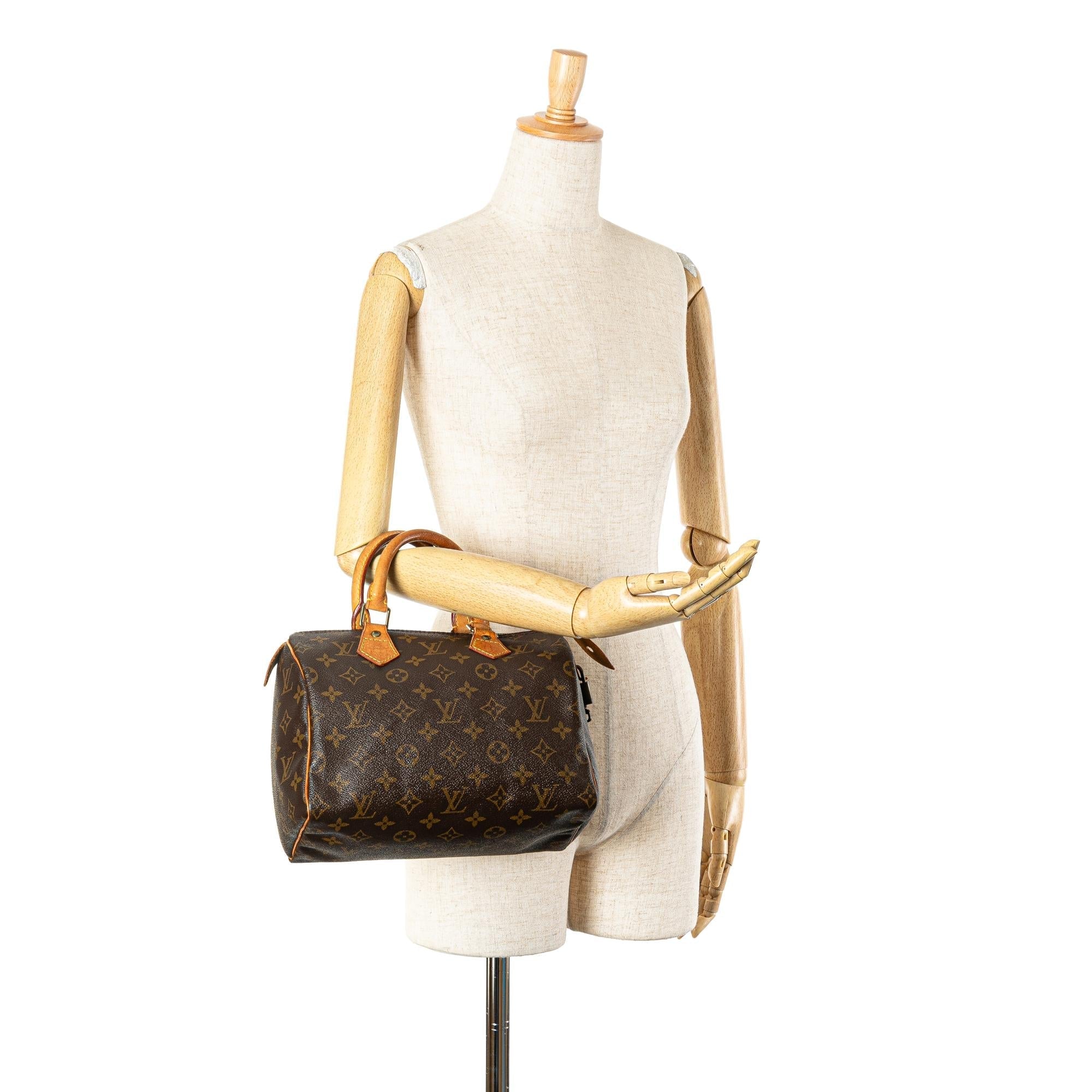 Louis Vuitton Monogram Speedy 25 (SHG-YyNL0k)