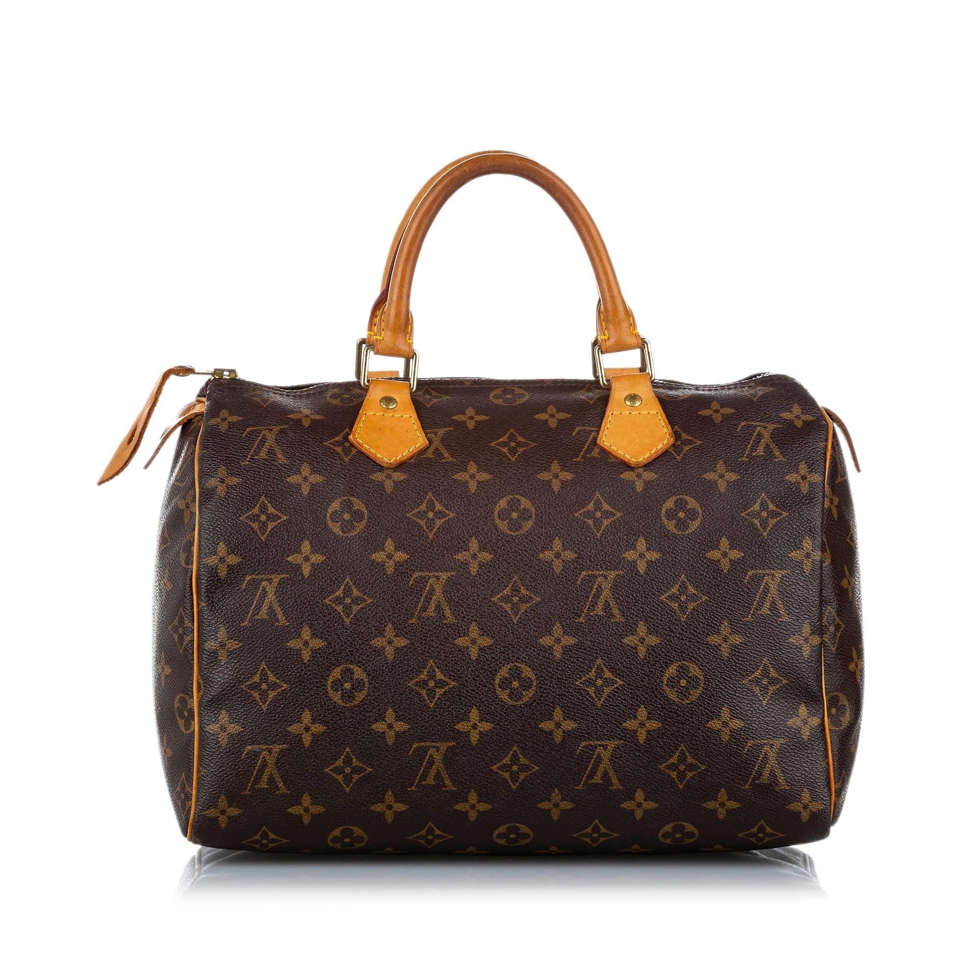 Louis Vuitton Monogram Speedy 30 (SHG-20456)