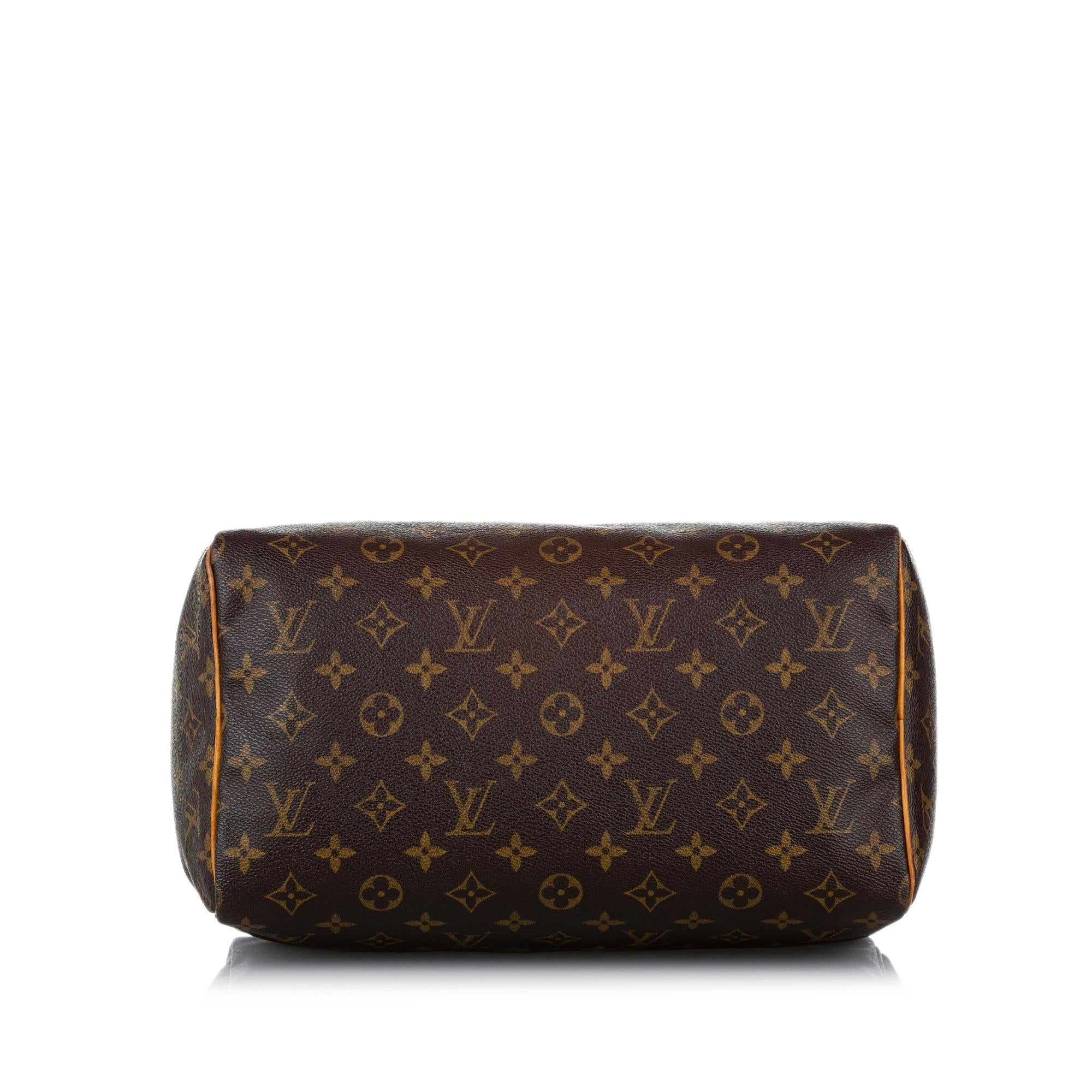 Louis Vuitton Monogram Speedy 30 (SHG-20456)