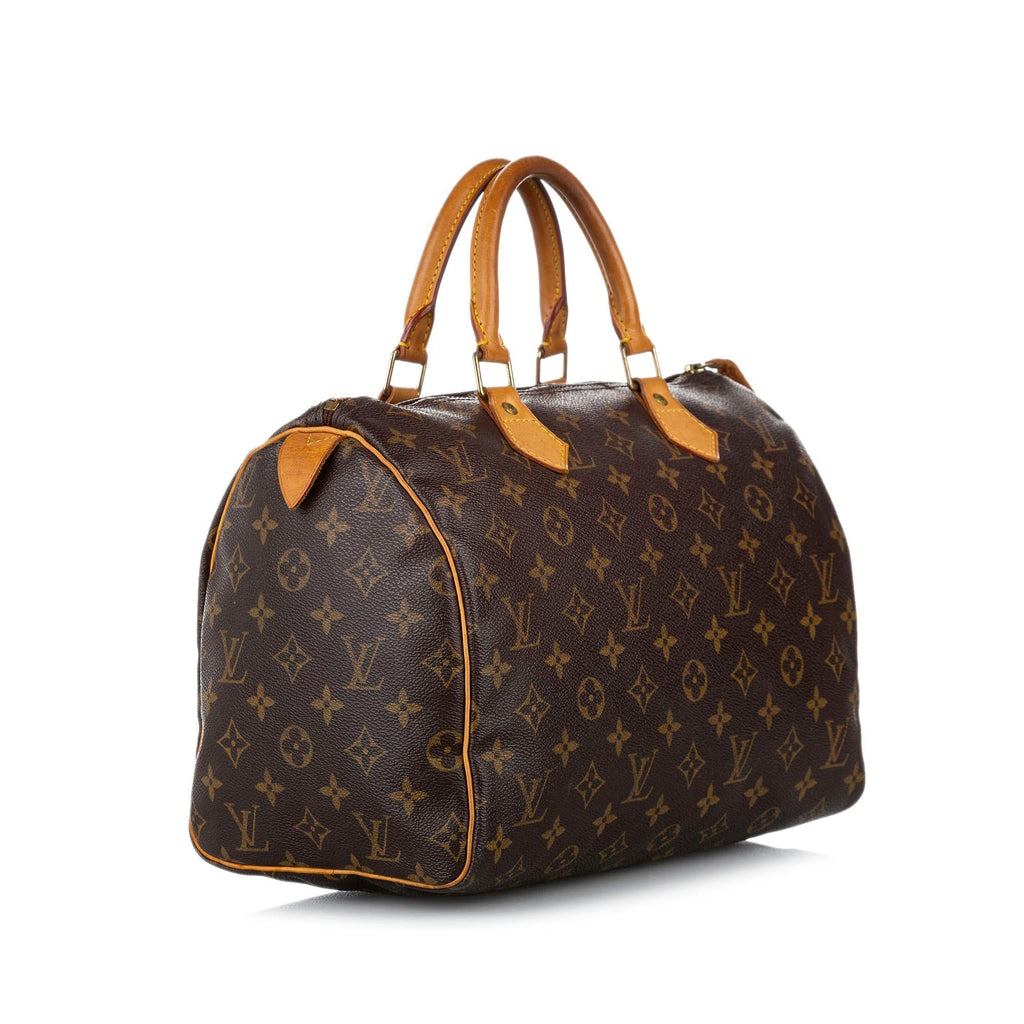 Louis Vuitton Monogram Speedy 30 (SHG-20456)