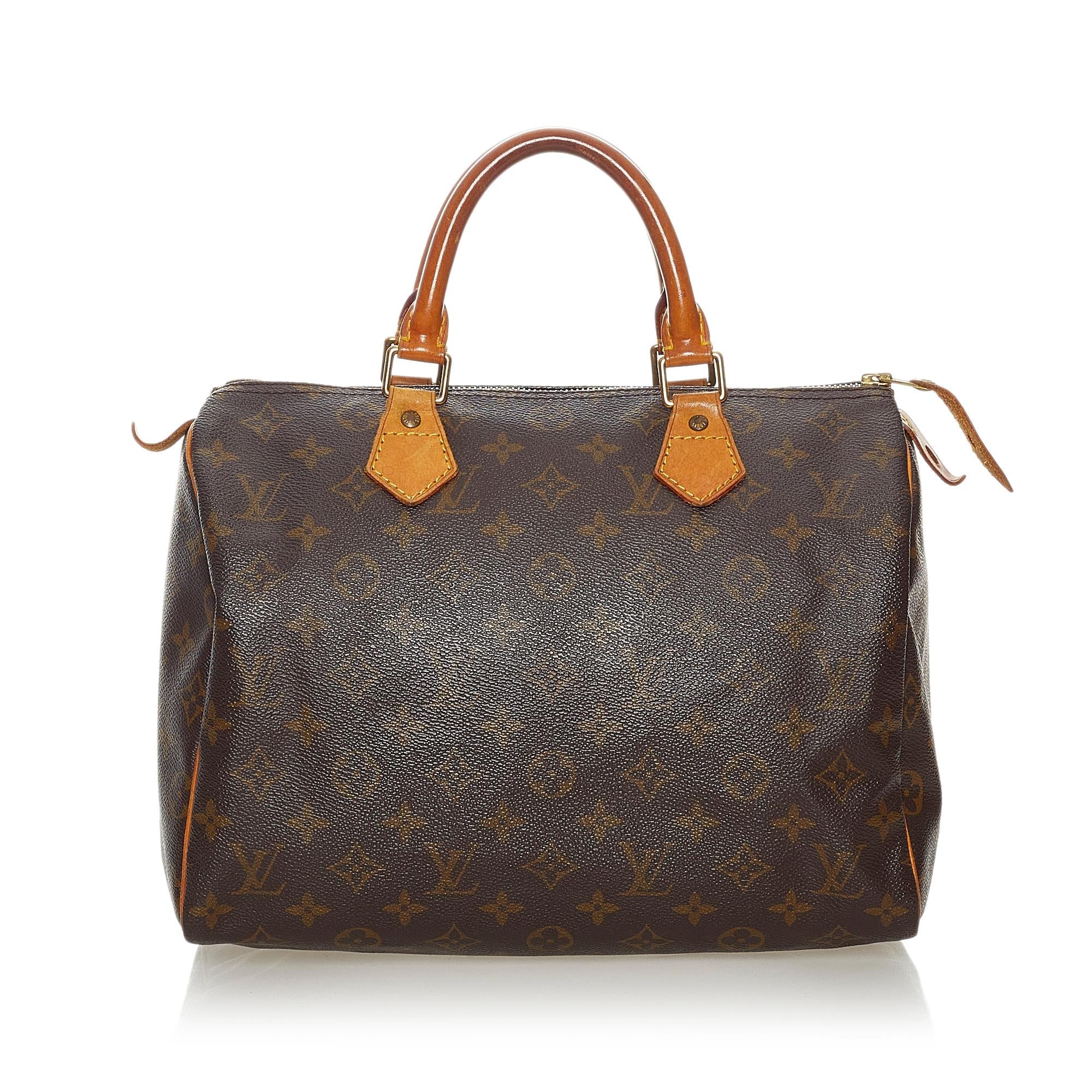 Louis Vuitton Monogram Speedy 30 (SHG-28213)