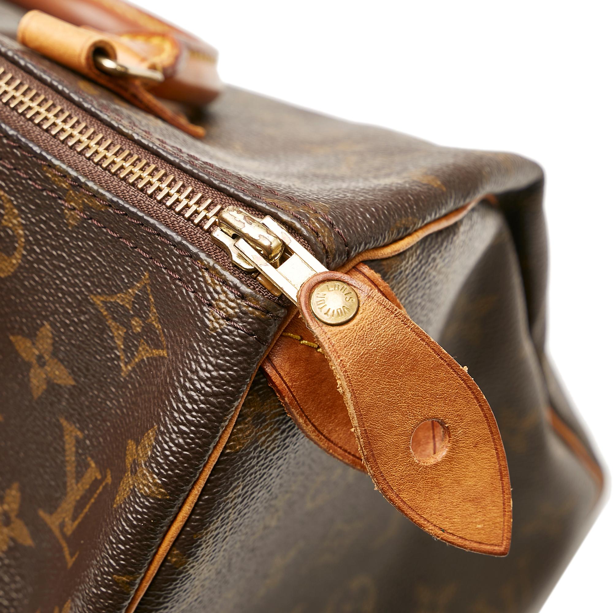 Louis Vuitton Monogram Speedy 30 (SHG-28213)
