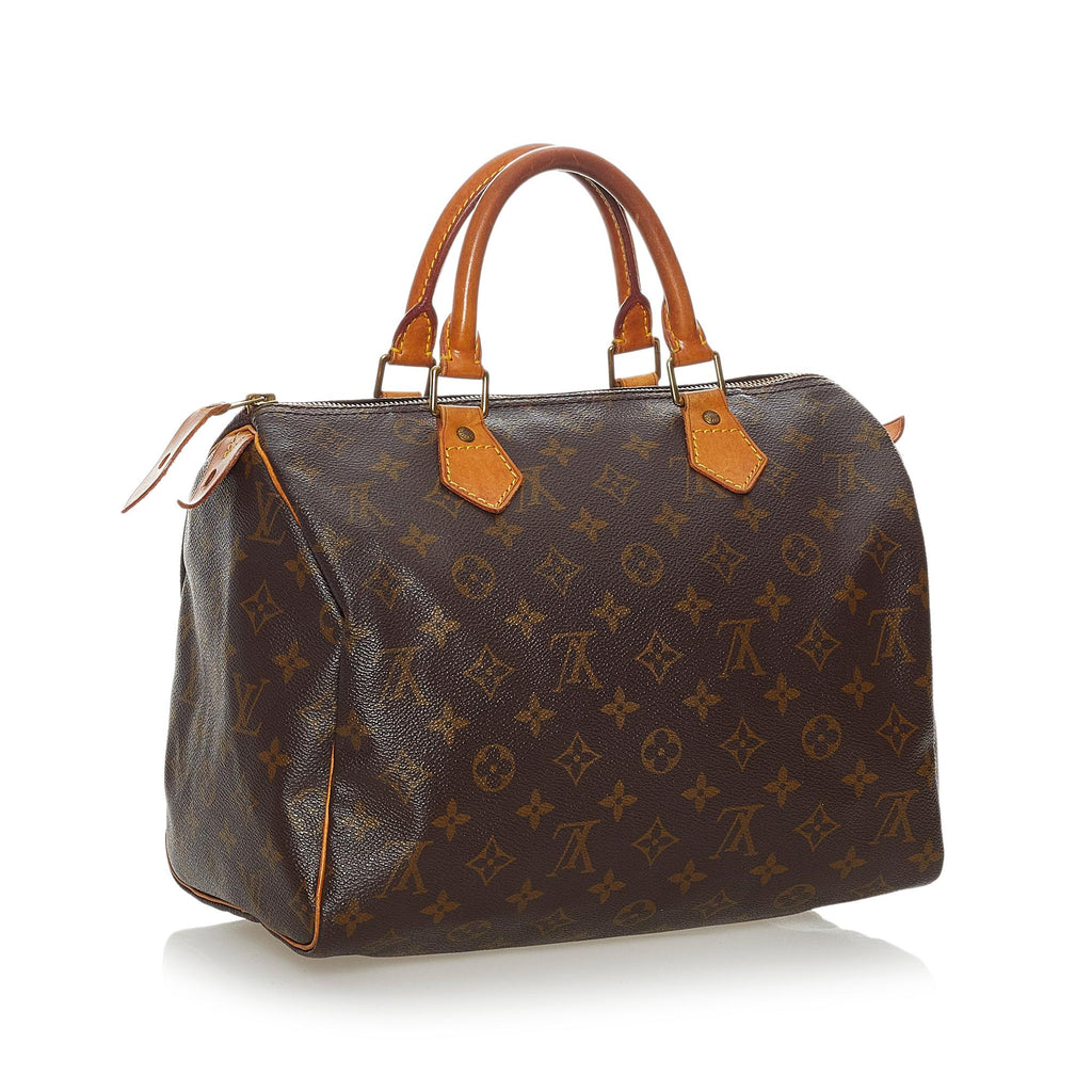 Louis Vuitton Monogram Speedy 30 (SHG-28213)