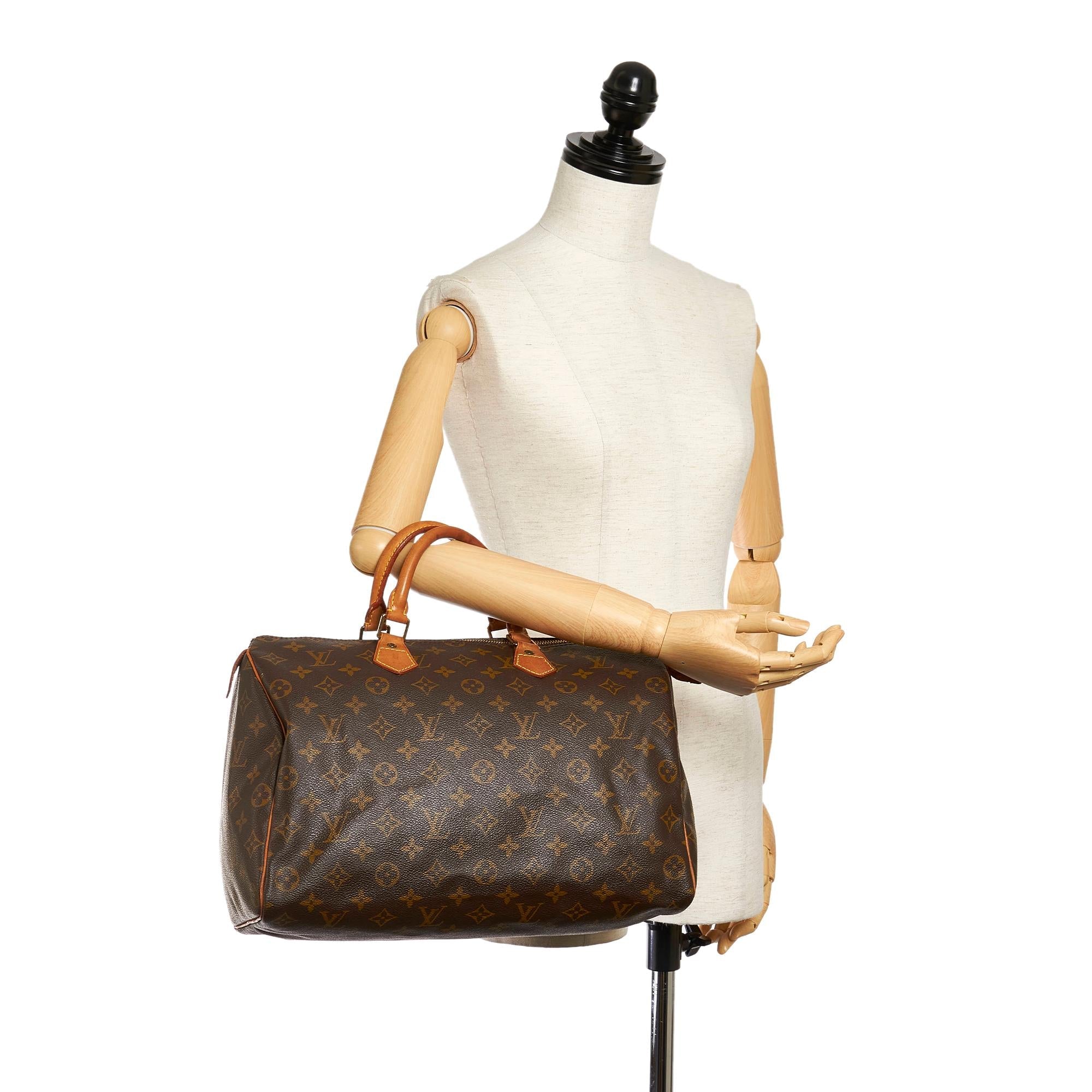 Louis Vuitton Monogram Speedy 30 (SHG-28670)
