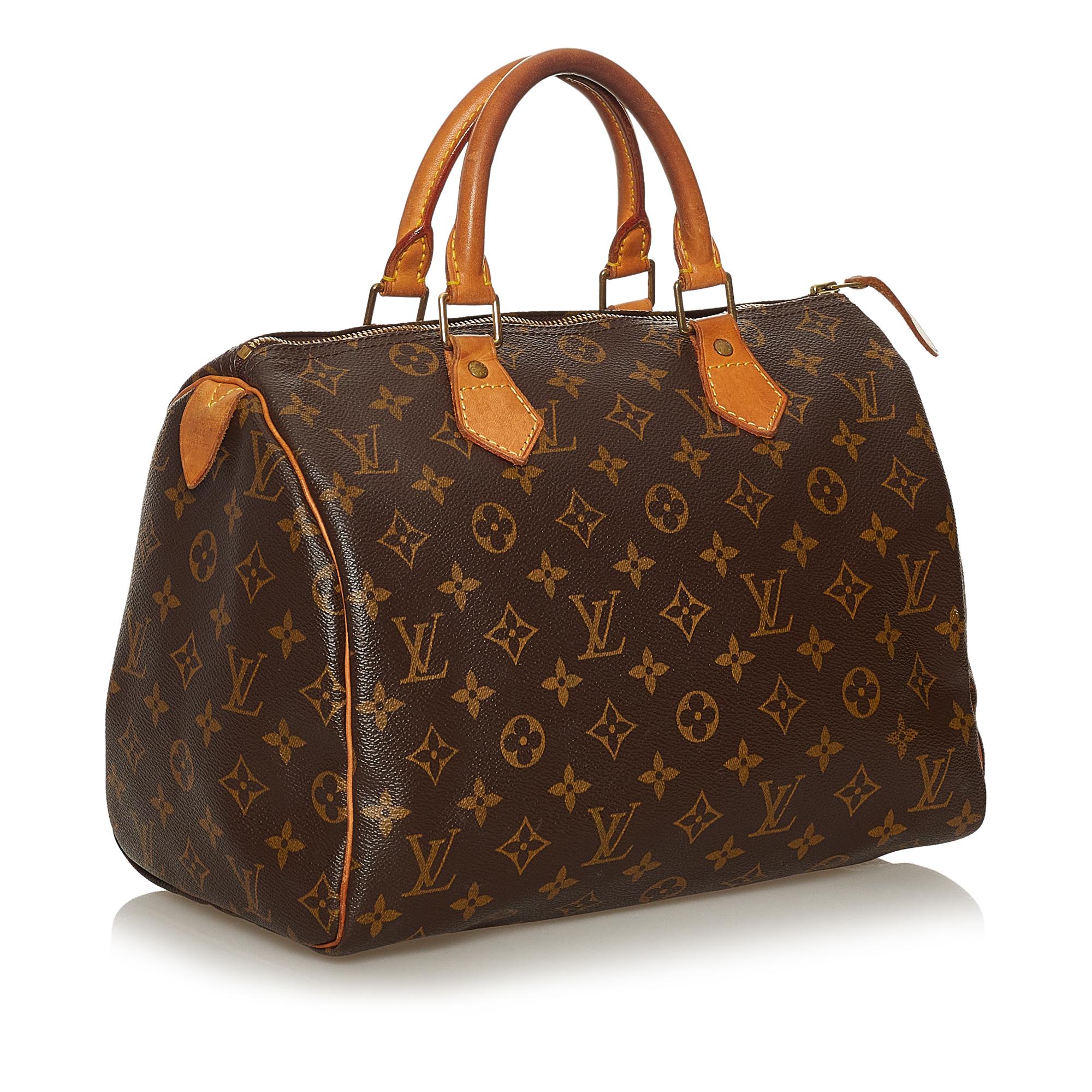 Louis Vuitton Monogram Speedy 30 (SHG-28768)