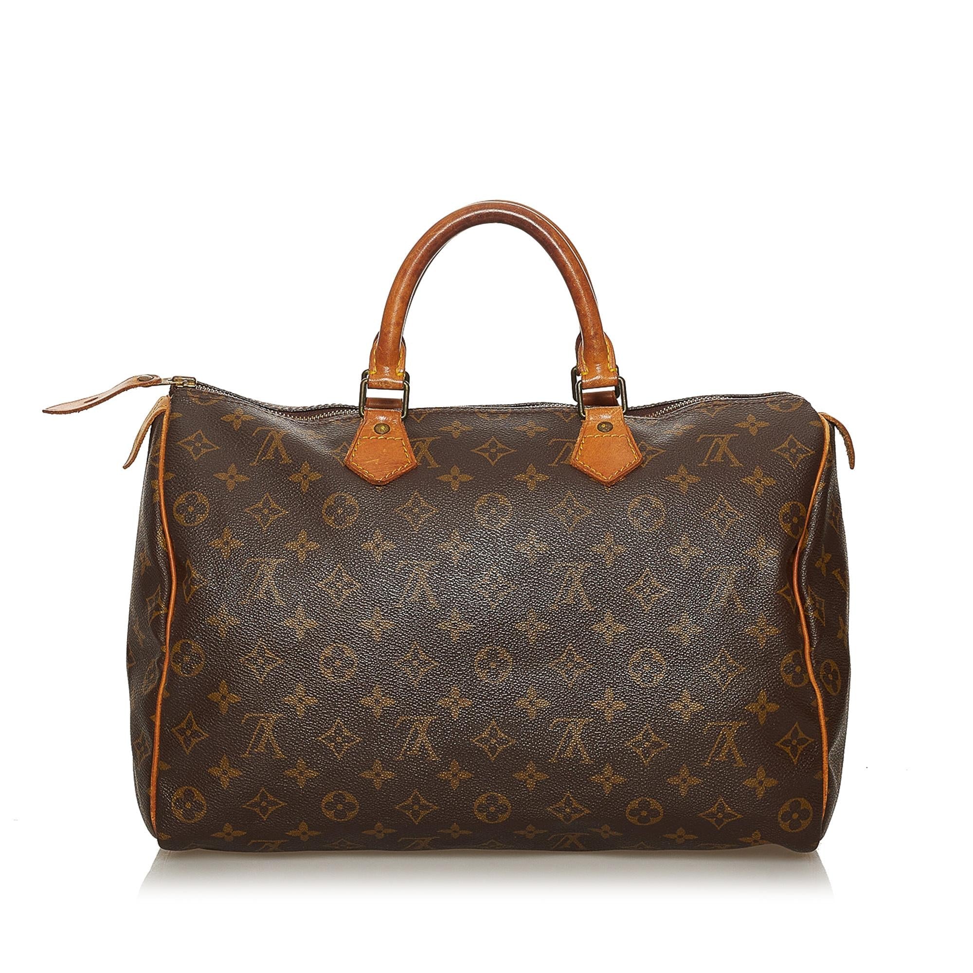 Louis Vuitton Monogram Speedy 30 (SHG-28911)