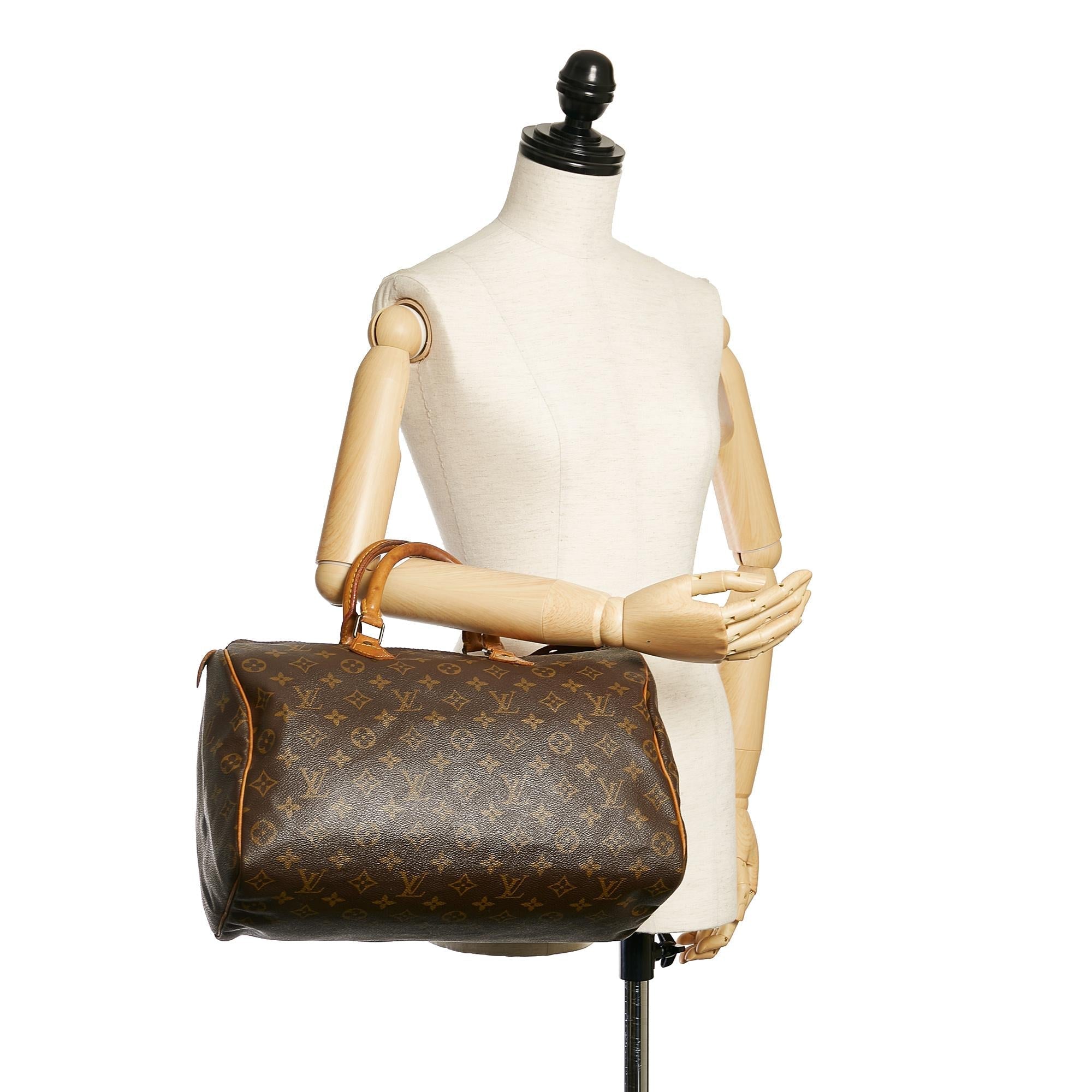 Louis Vuitton Monogram Speedy 30 (SHG-28911)