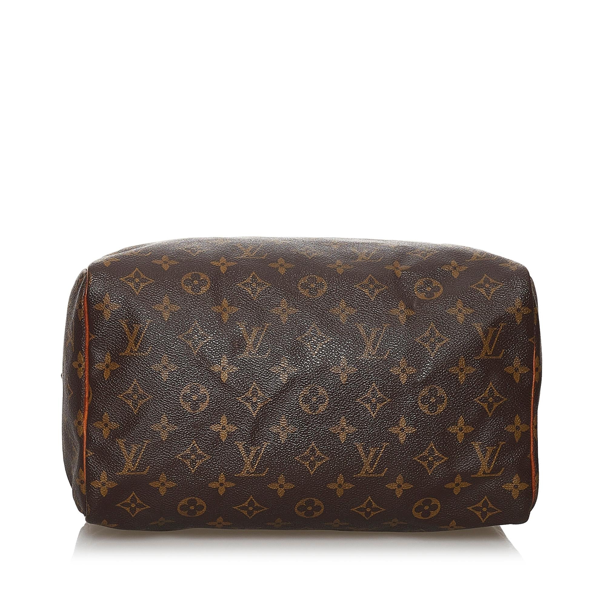 Louis Vuitton Monogram Speedy 30 (SHG-29681)