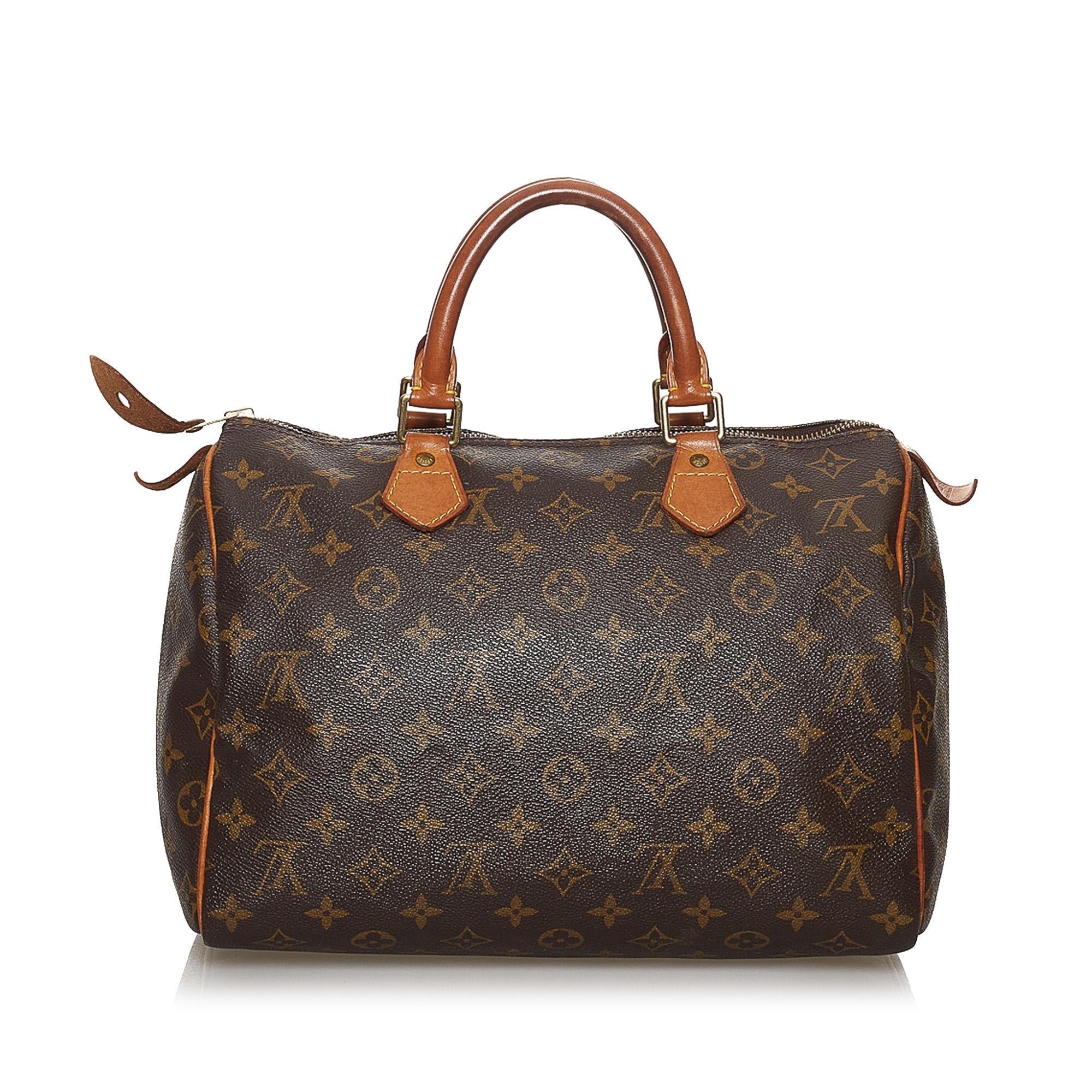 Louis Vuitton Monogram Speedy 30 (SHG-29934)