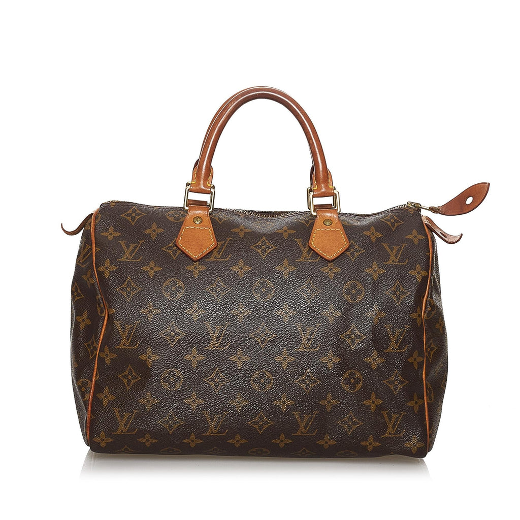 Louis Vuitton Monogram Speedy 30 (SHG-29934)