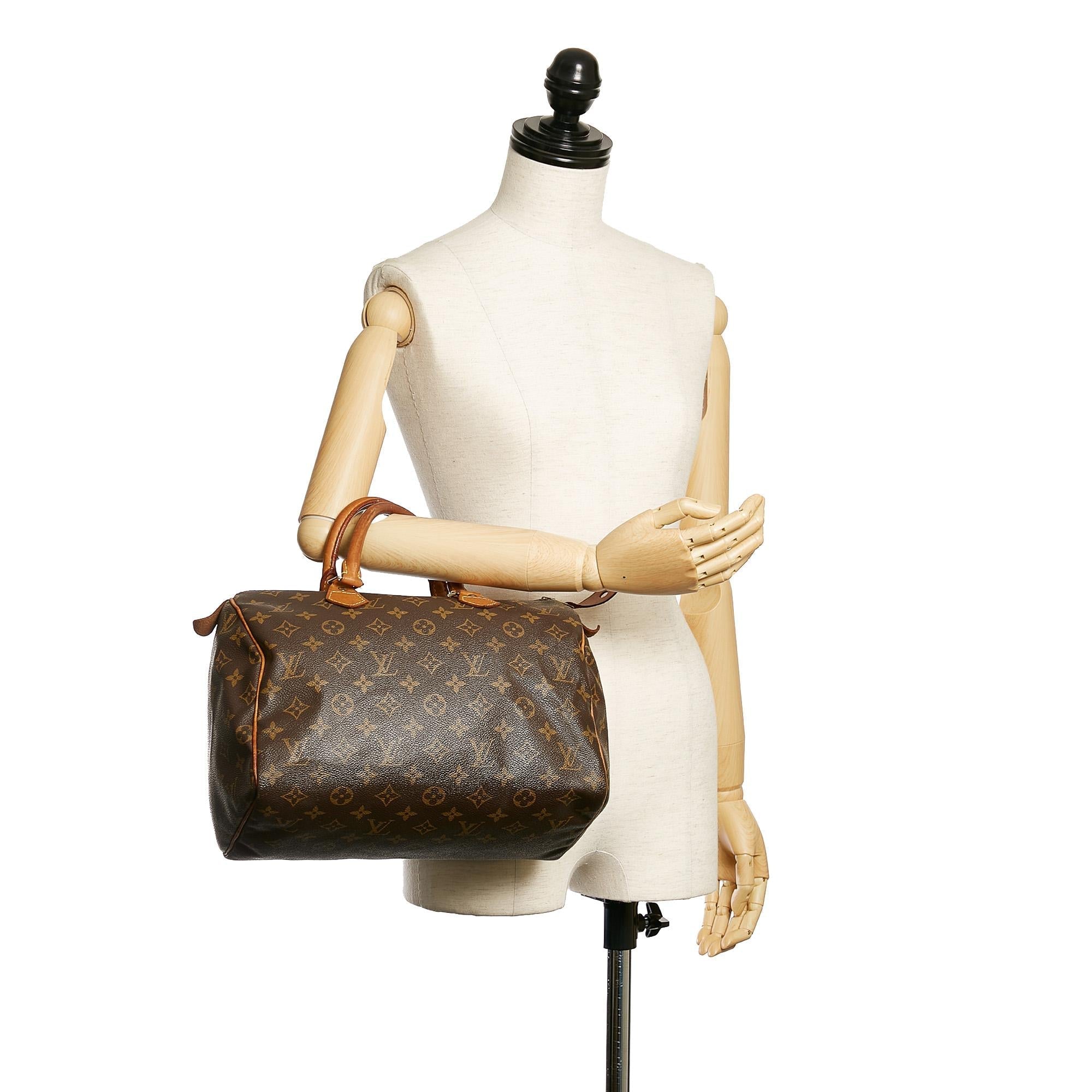 Louis Vuitton Monogram Speedy 30 (SHG-29934)