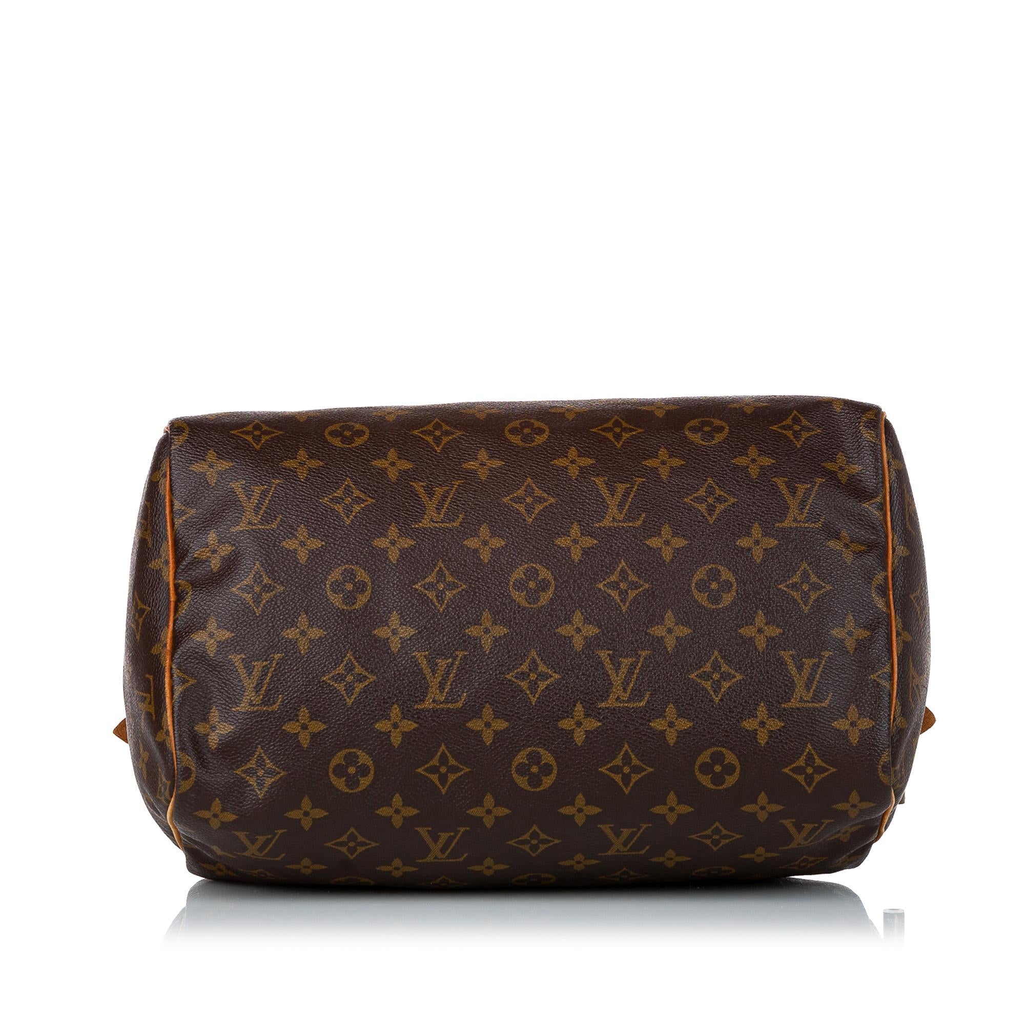 Louis Vuitton Monogram Speedy 30 (SHG-30227)