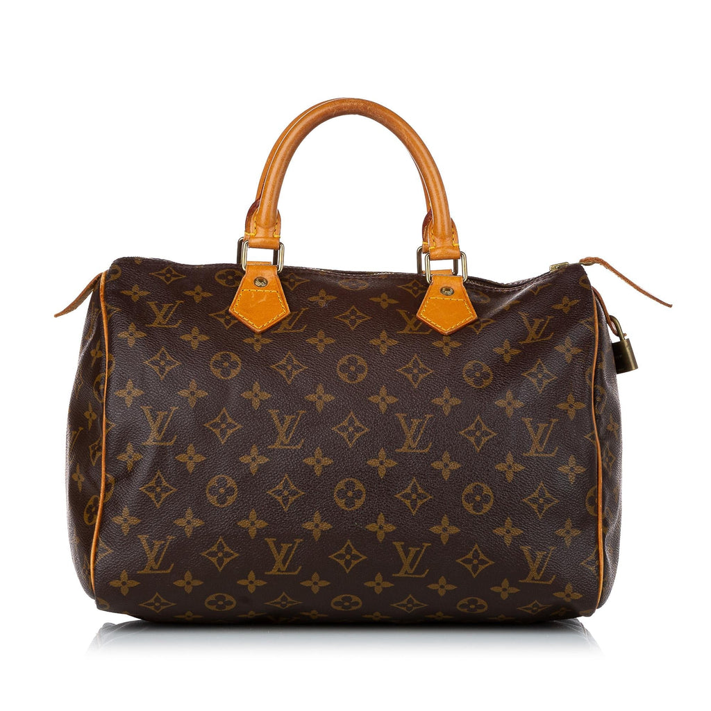 Louis Vuitton Monogram Speedy 30 (SHG-30227)