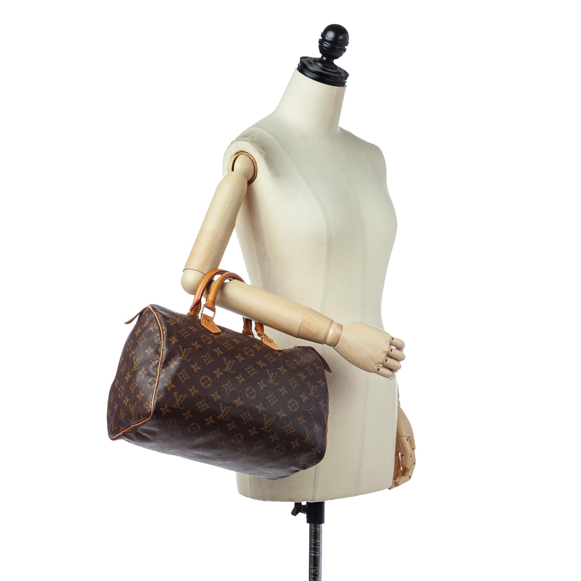Louis Vuitton Monogram Speedy 30 (SHG-30227)