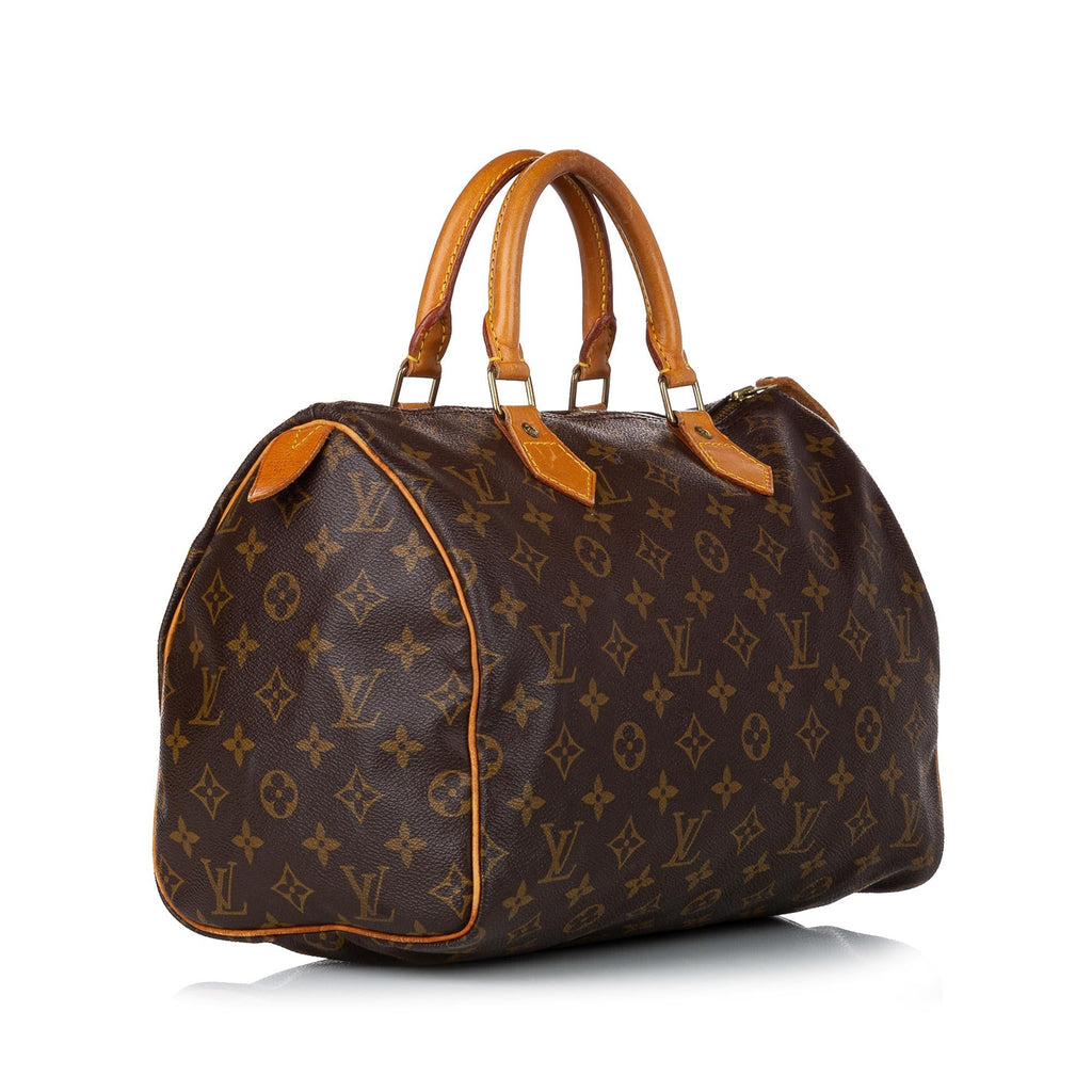 Louis Vuitton Monogram Speedy 30 (SHG-30227)