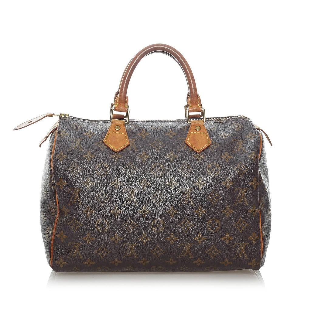 Louis Vuitton Monogram Speedy 30 (SHG-31632)