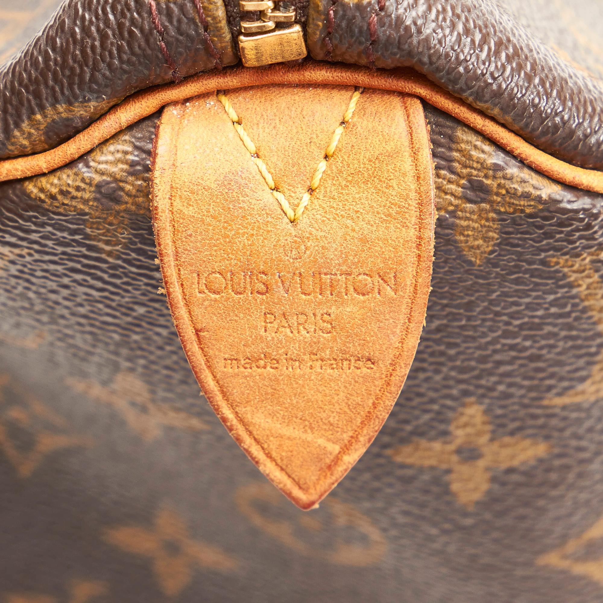 Louis Vuitton Monogram Speedy 30 (SHG-31632)